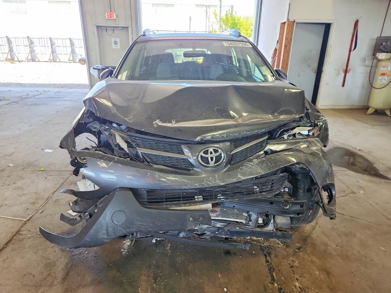 2014 Toyota Rav4 Xle Серый vin: JTMRFREVXED092734