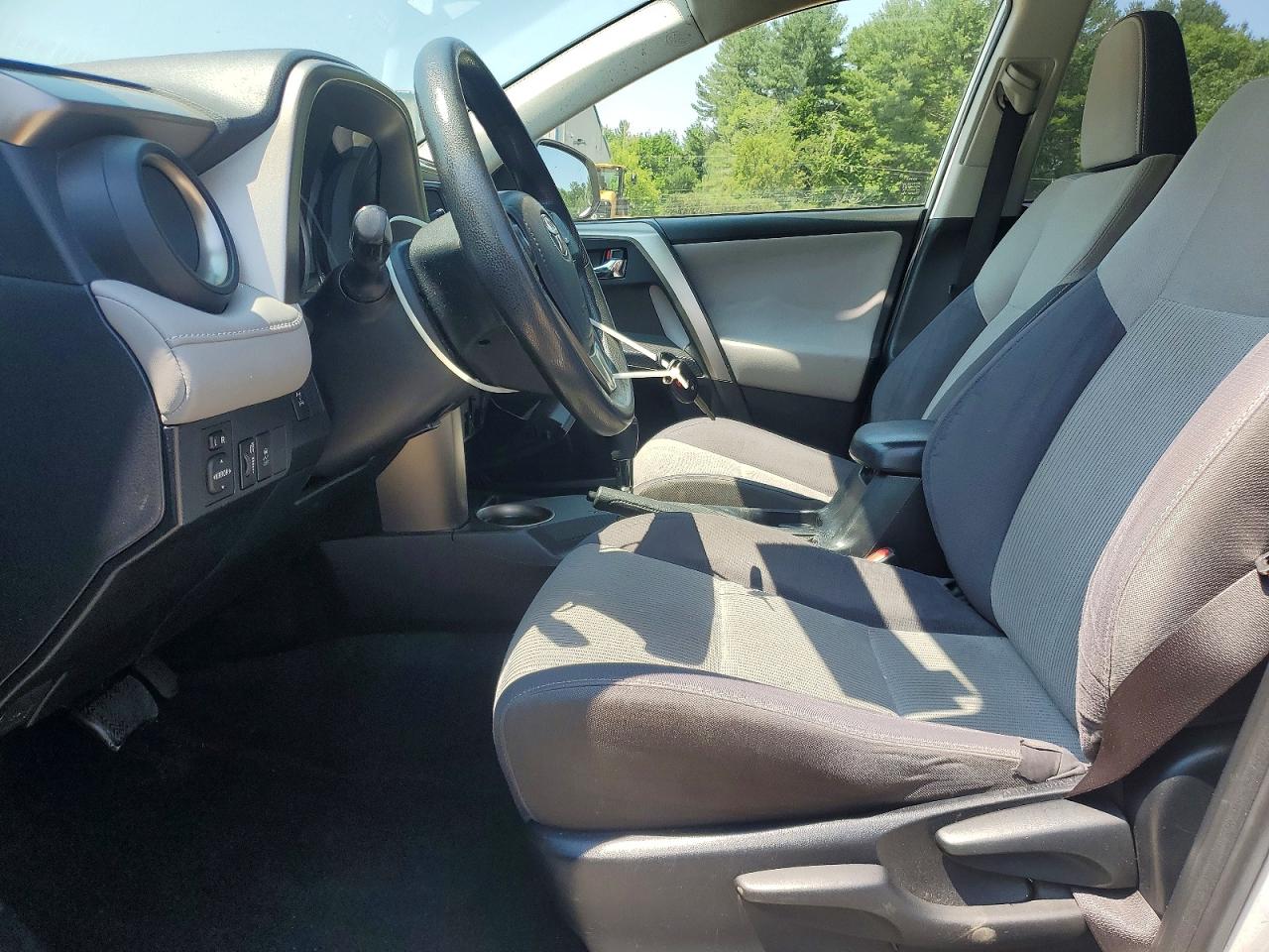 2014 Toyota Rav4 Xle Silver vin: JTMRFREVXEJ005321
