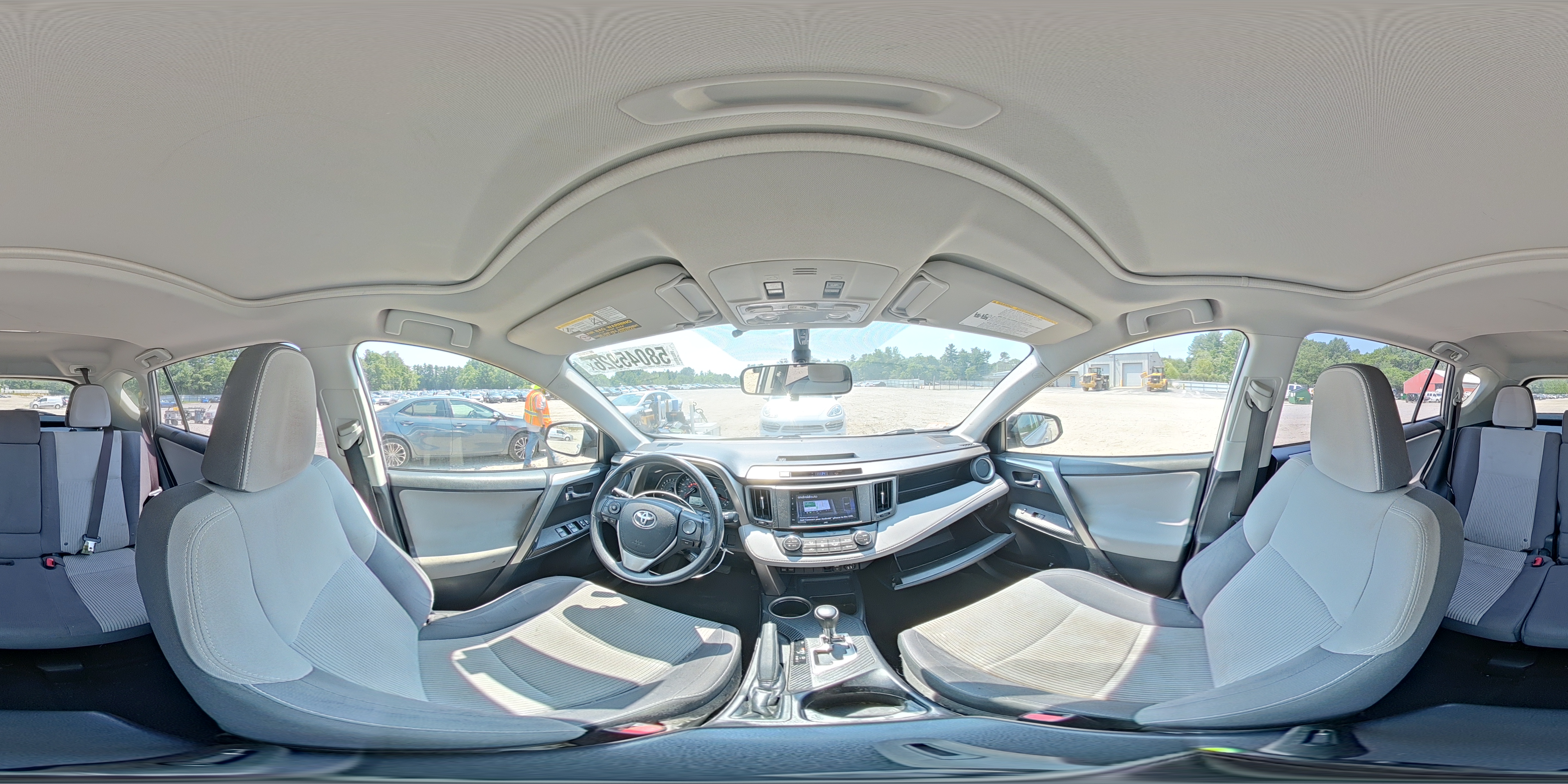 2014 Toyota Rav4 Xle Silver vin: JTMRFREVXEJ005321