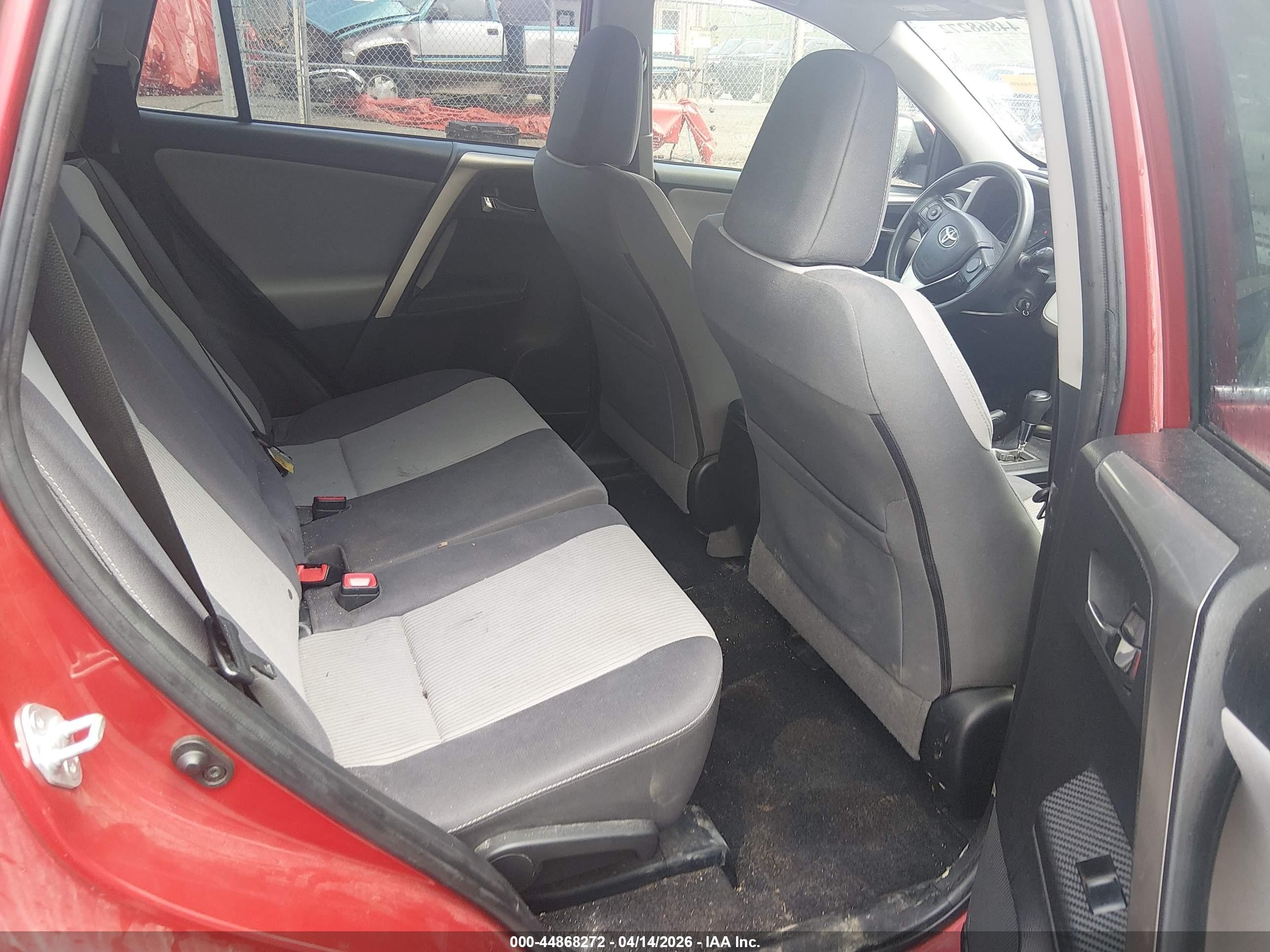2015 Toyota Rav4 Xle Red vin: JTMRFREVXFD112661