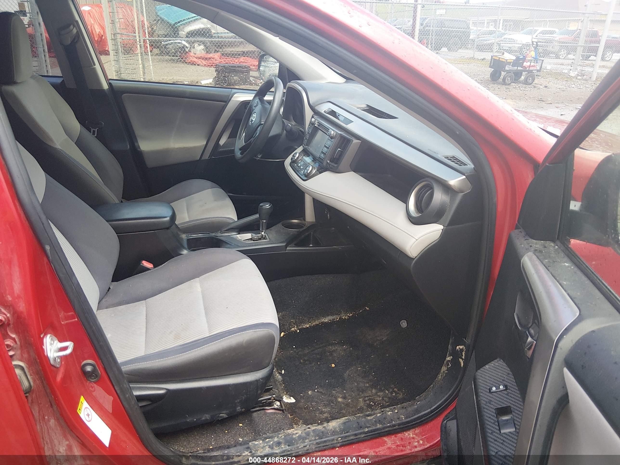 2015 Toyota Rav4 Xle Red vin: JTMRFREVXFD112661