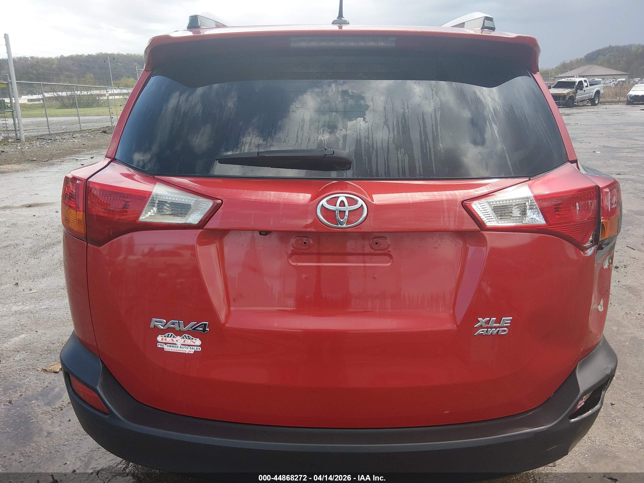 2015 Toyota Rav4 Xle Red vin: JTMRFREVXFD112661