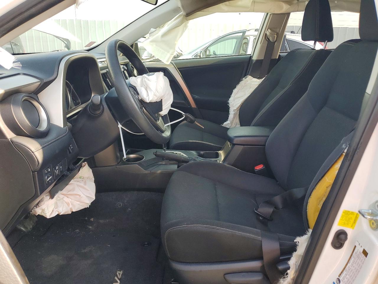 2015 Toyota Rav4 Xle White vin: JTMRFREVXFD119447
