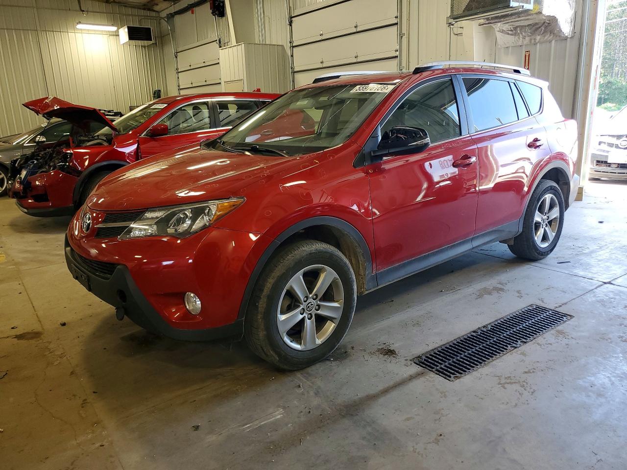2015 Toyota Rav4 Xle Red vin: JTMRFREVXFD160340