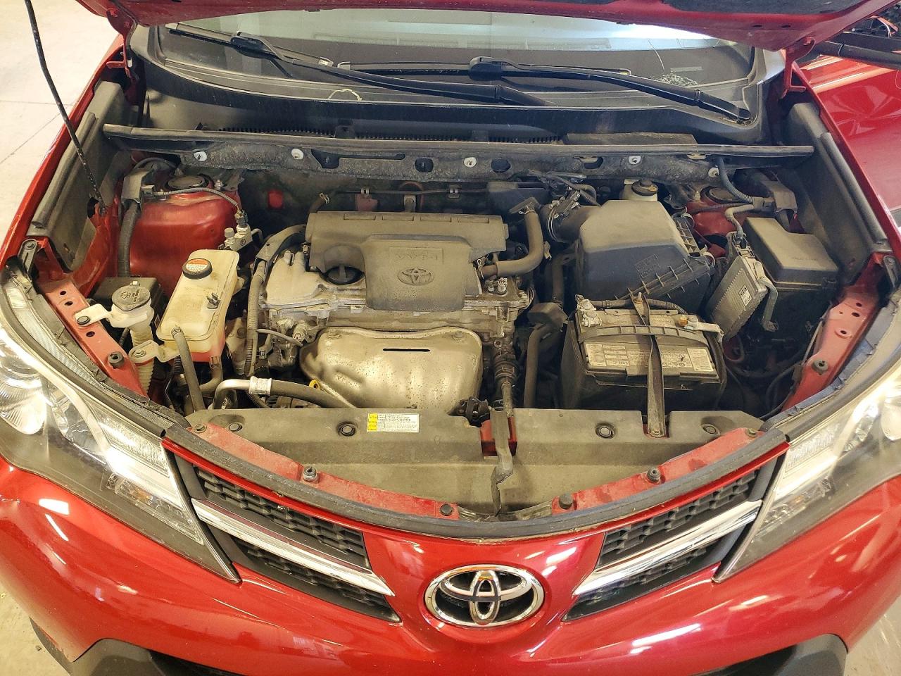 2015 Toyota Rav4 Xle Red vin: JTMRFREVXFD160340