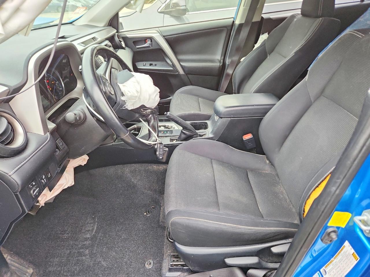 2017 Toyota Rav4 Hybrid Xle Blue vin: JTMRJREV2HD064624
