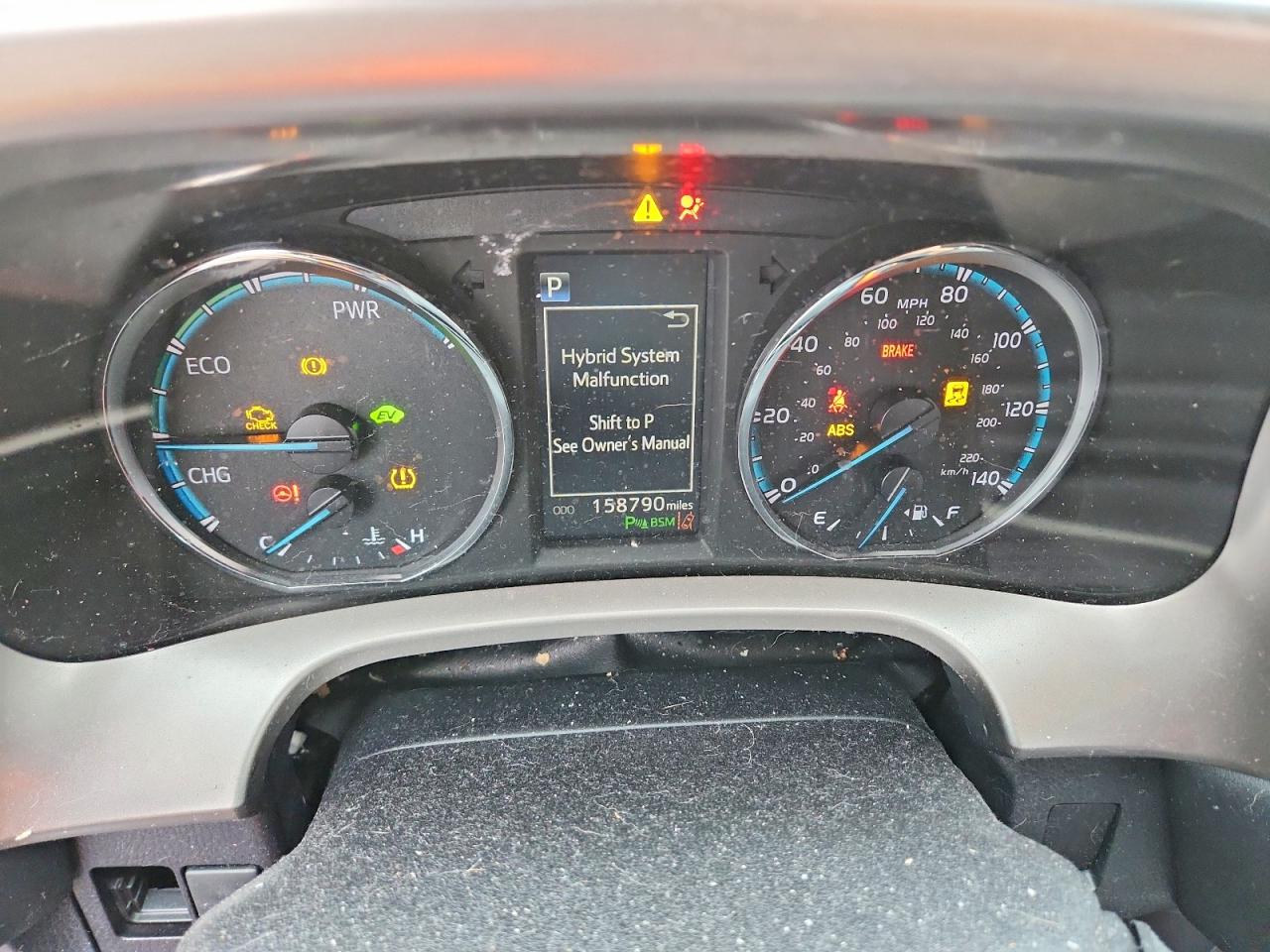 2017 Toyota Rav4 Hybrid Xle Blue vin: JTMRJREV2HD064624
