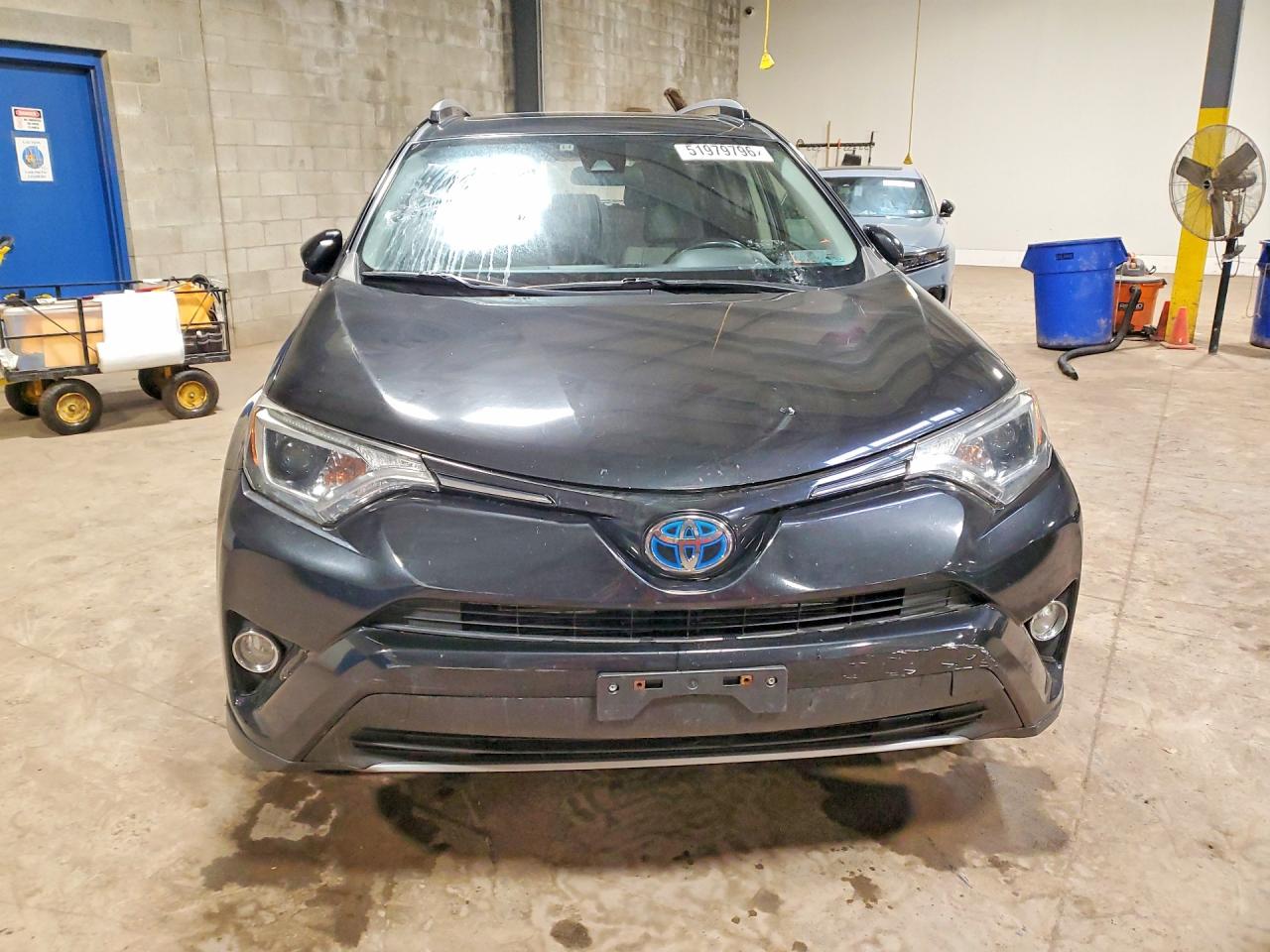 2018 Toyota Rav4 Hybrid Xle Charcoal vin: JTMRJREV5JD193284