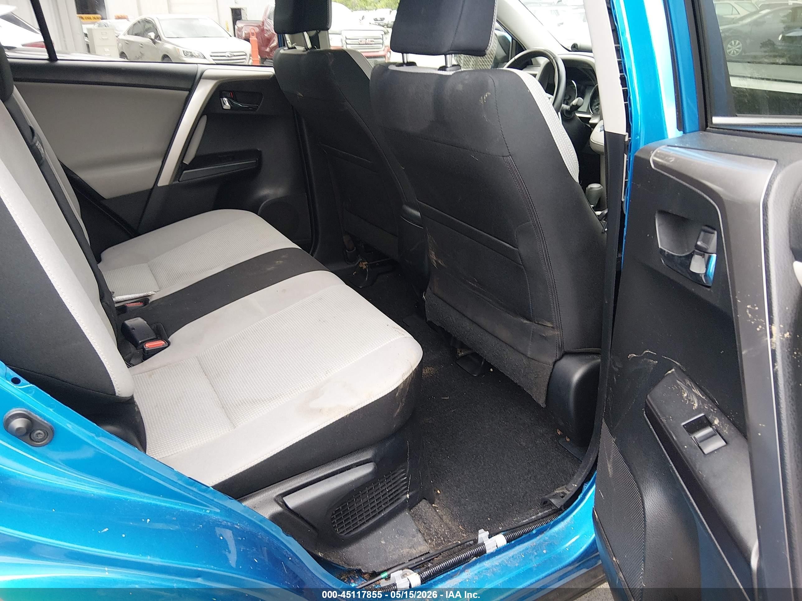 2017 Toyota Rav4 Hybrid Xle Синий vin: JTMRJREV8HD088412