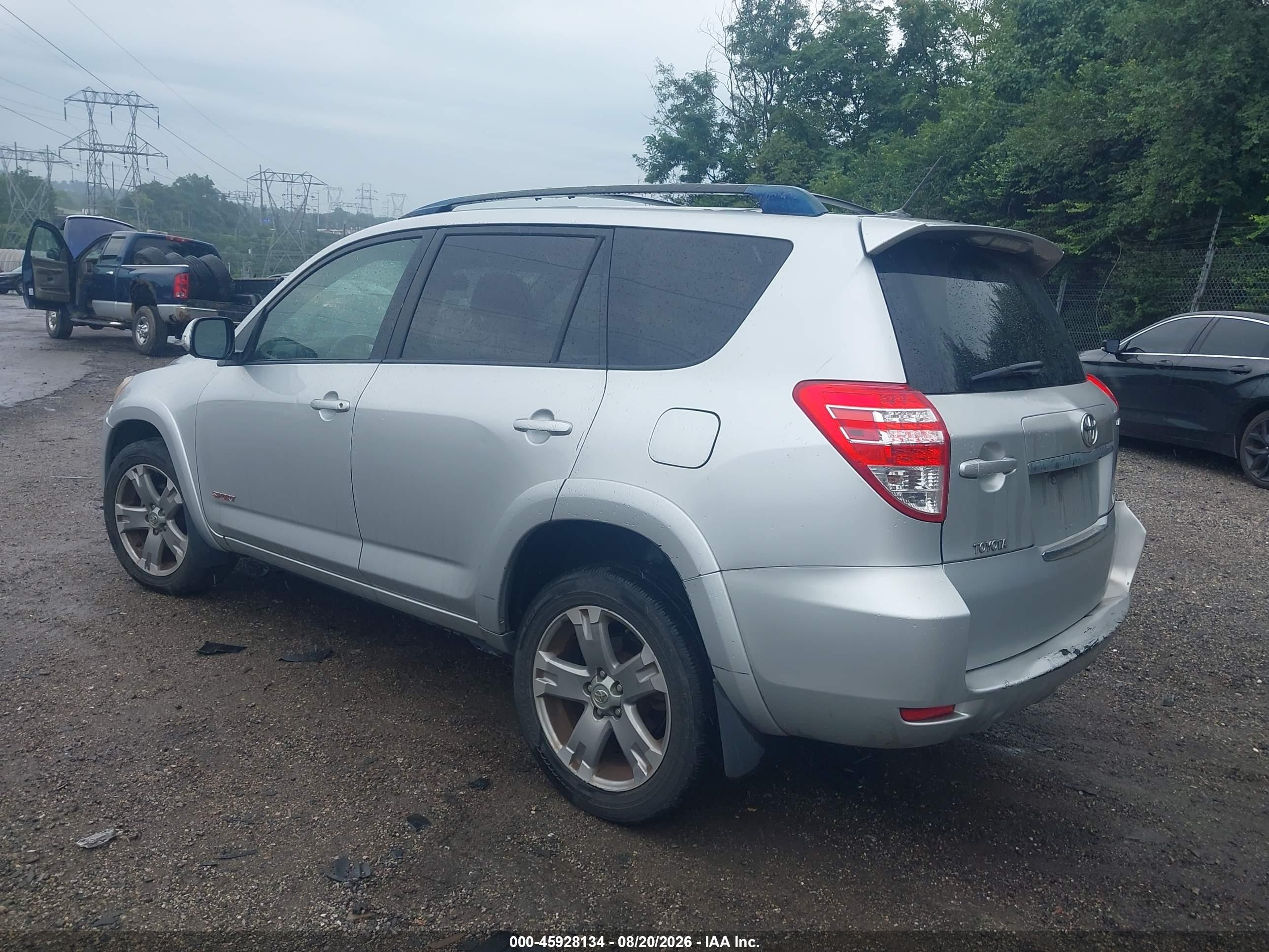 2010 Toyota Rav4 Sport V6 Silver vin: JTMRK4DV0A5085957