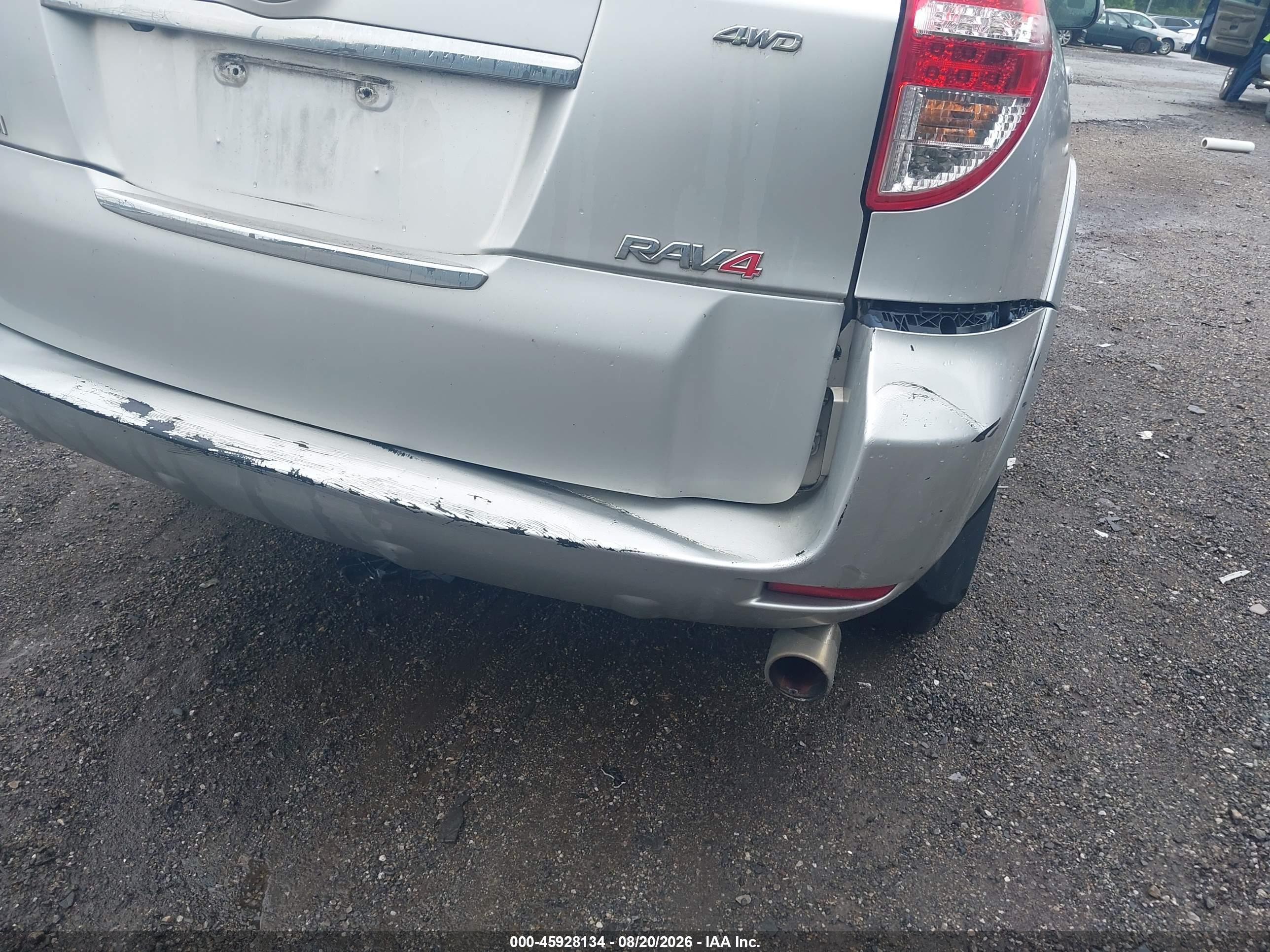 2010 Toyota Rav4 Sport V6 Silver vin: JTMRK4DV0A5085957