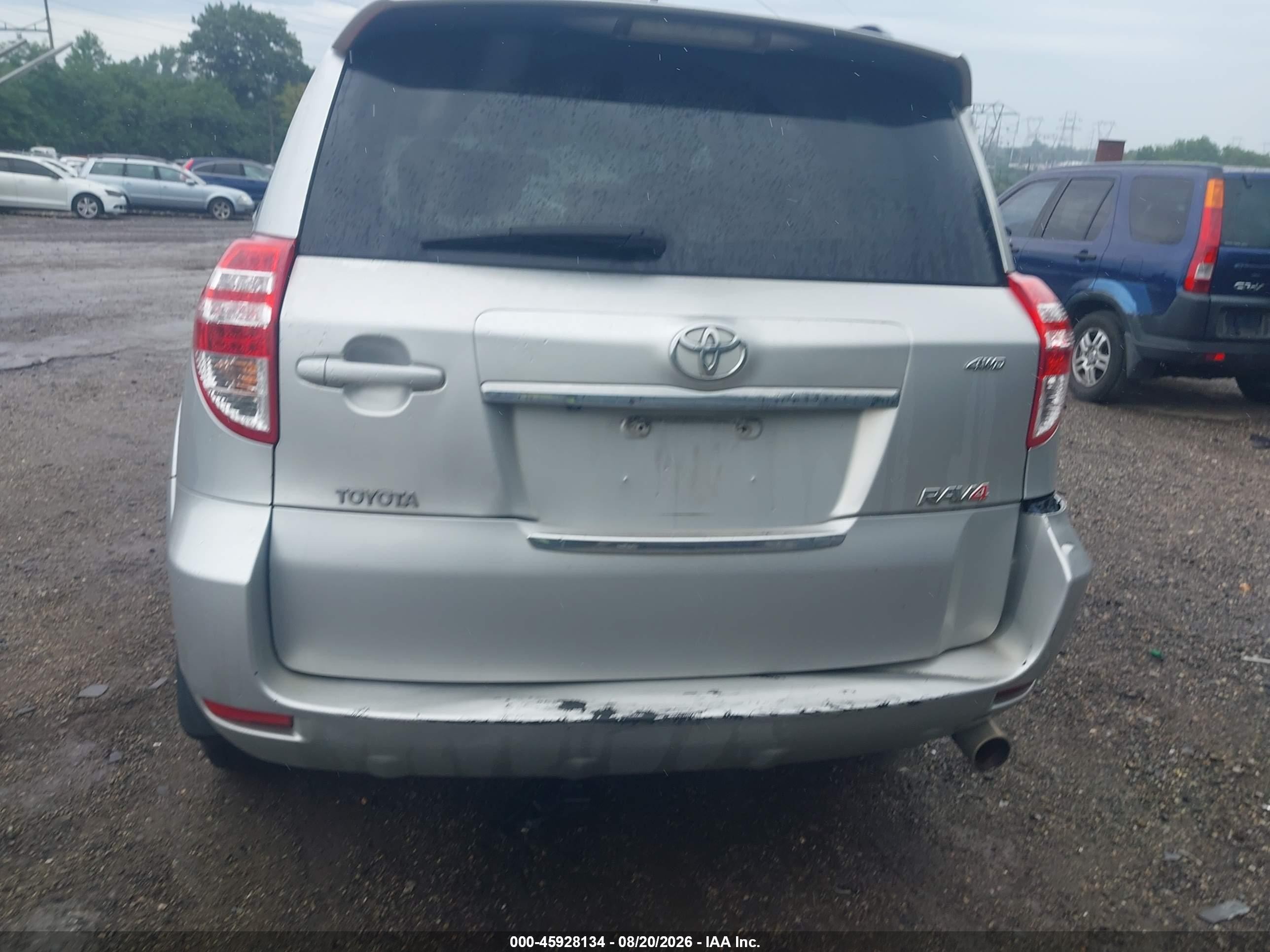 2010 Toyota Rav4 Sport V6 Silver vin: JTMRK4DV0A5085957