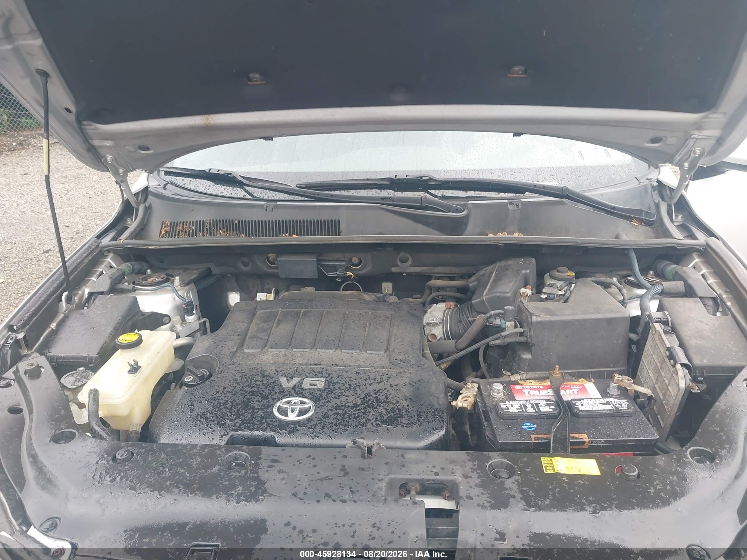 2010 Toyota Rav4 Sport V6 Silver vin: JTMRK4DV0A5085957