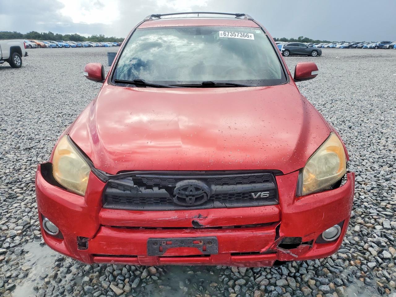 2010 Toyota Rav4 Sport Red vin: JTMRK4DV0A5093086