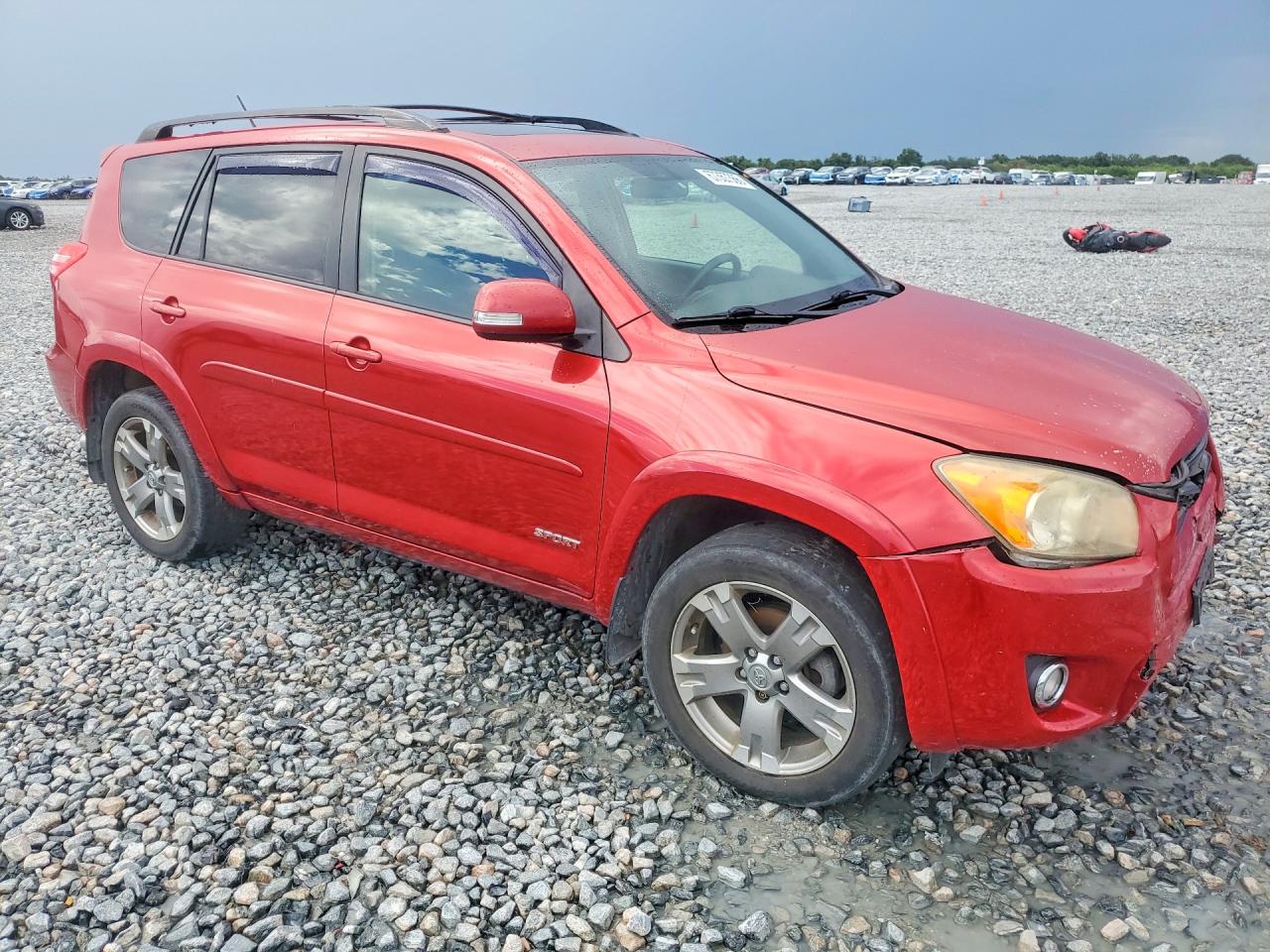 2010 Toyota Rav4 Sport Red vin: JTMRK4DV0A5093086