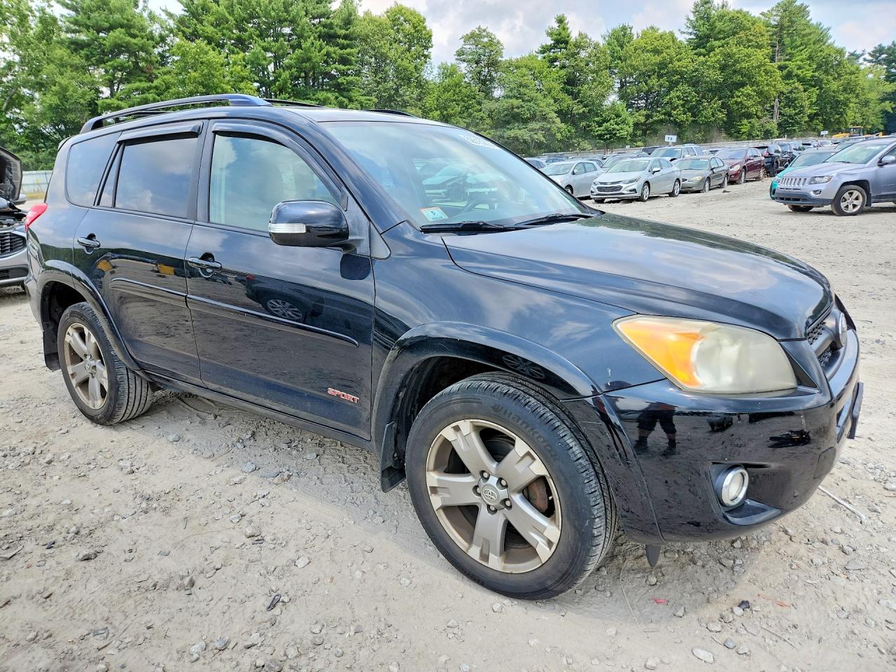 2011 Toyota Rav4 Sport Black vin: JTMRK4DV0B5106131