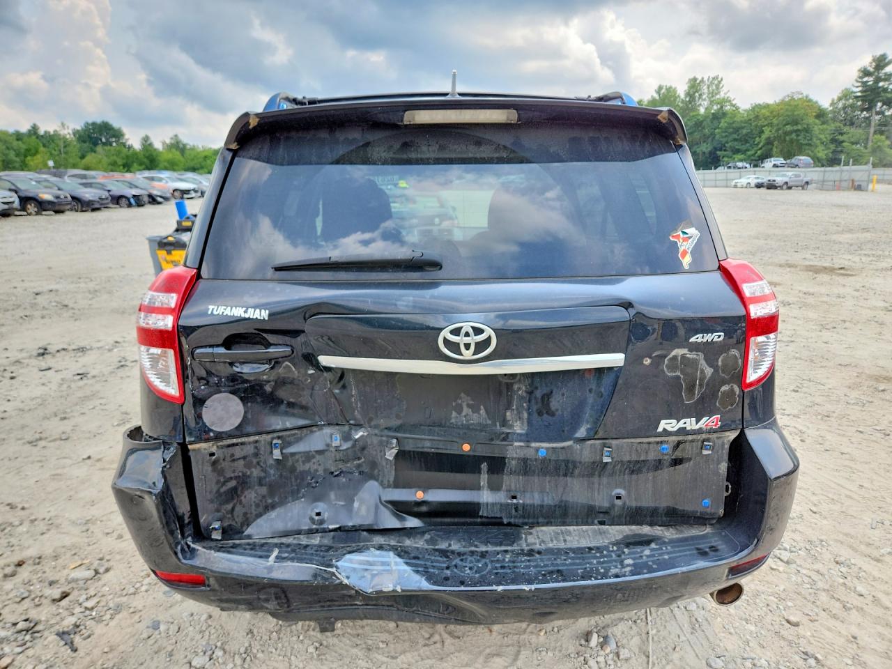 2011 Toyota Rav4 Sport Black vin: JTMRK4DV0B5106131