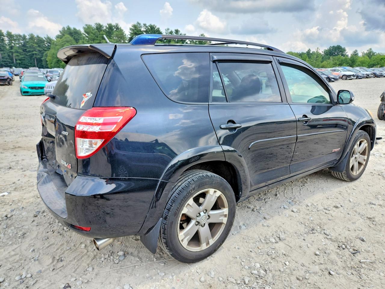 2011 Toyota Rav4 Sport Black vin: JTMRK4DV0B5106131