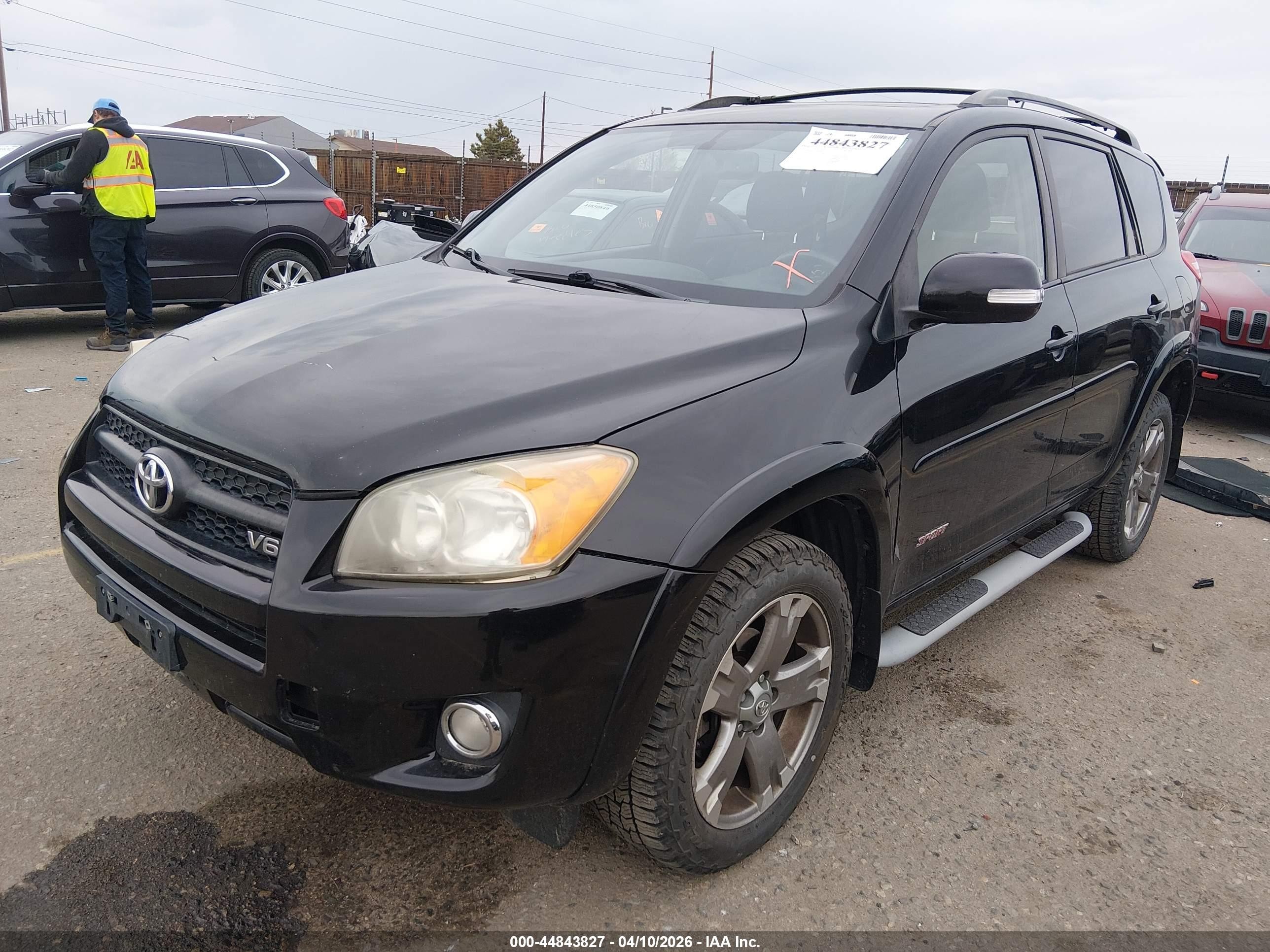 2010 Toyota Rav4 Sport V6 Black vin: JTMRK4DV1A5088852