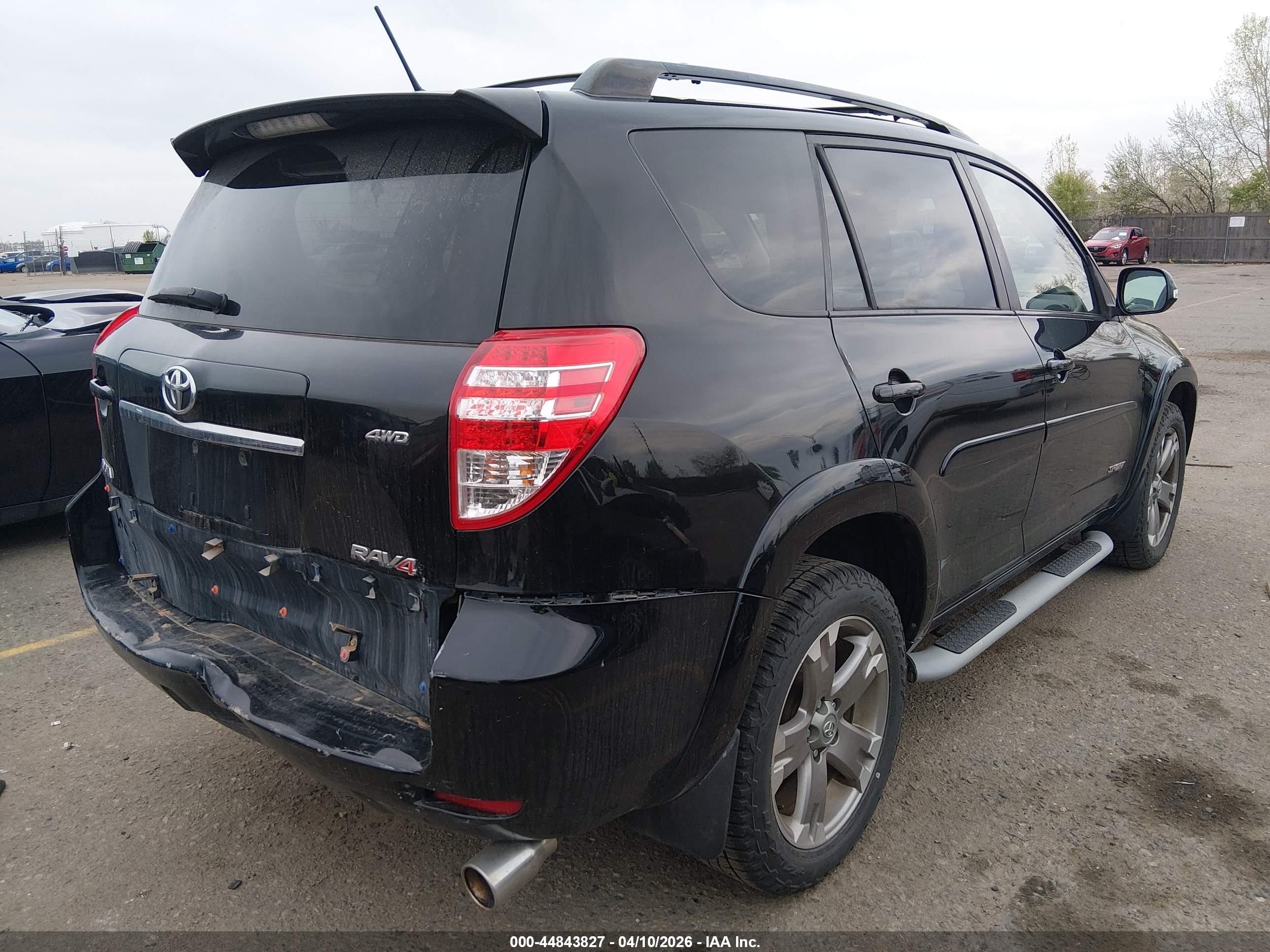 2010 Toyota Rav4 Sport V6 Black vin: JTMRK4DV1A5088852