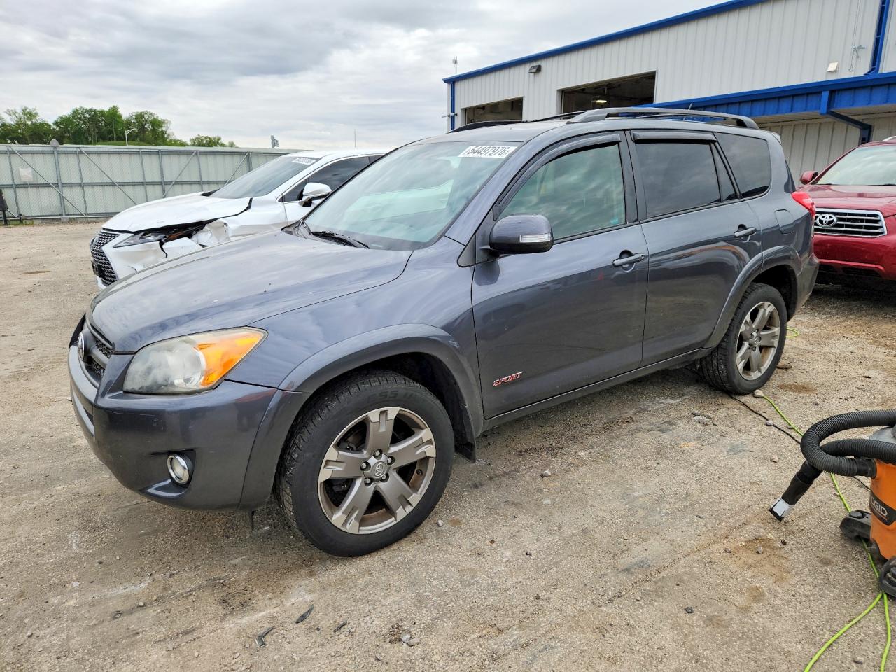 2012 Toyota Rav4 Sport Gray vin: JTMRK4DV1C5106740