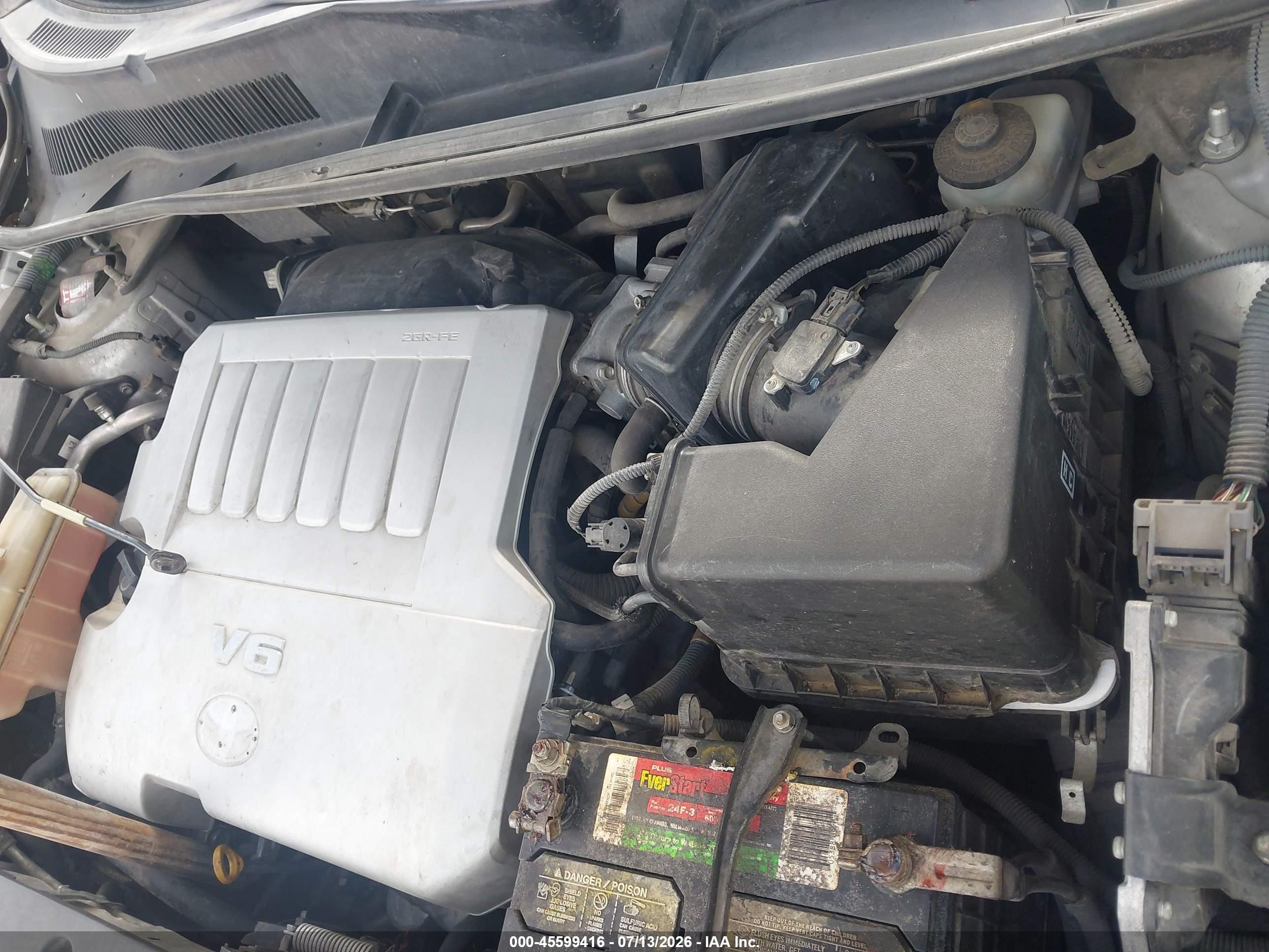 2010 Toyota Rav4 Sport V6 Silver vin: JTMRK4DV2A5092960