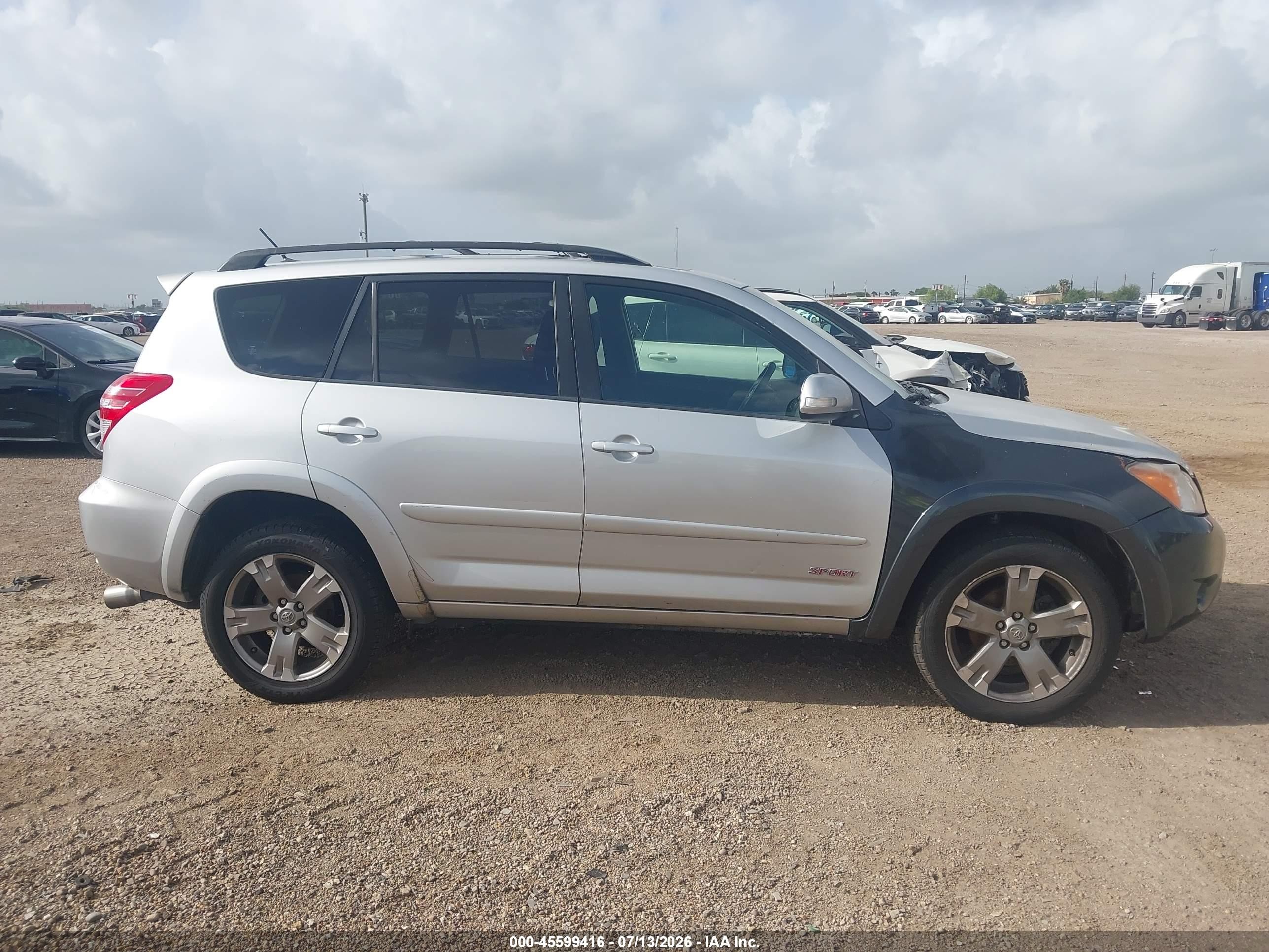 2010 Toyota Rav4 Sport V6 Silver vin: JTMRK4DV2A5092960