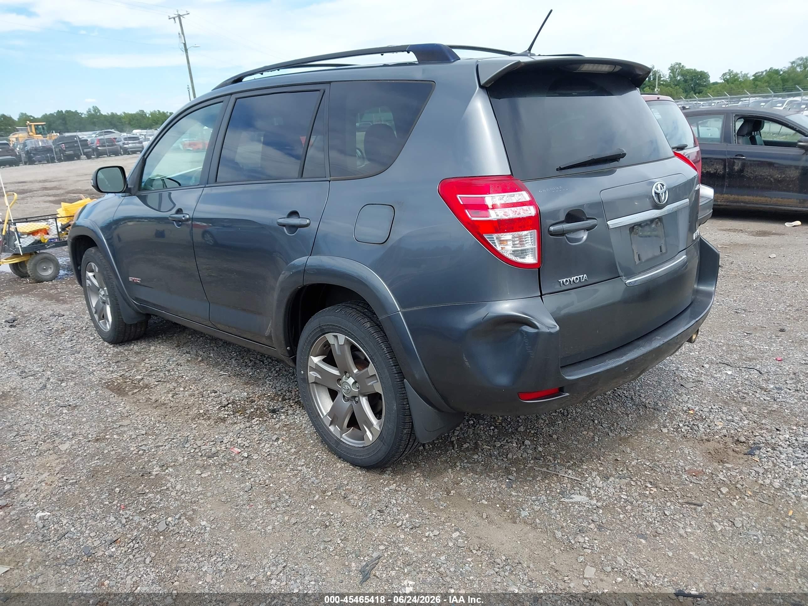 2010 Toyota Rav4 Sport V6 Gray vin: JTMRK4DV2A5096992