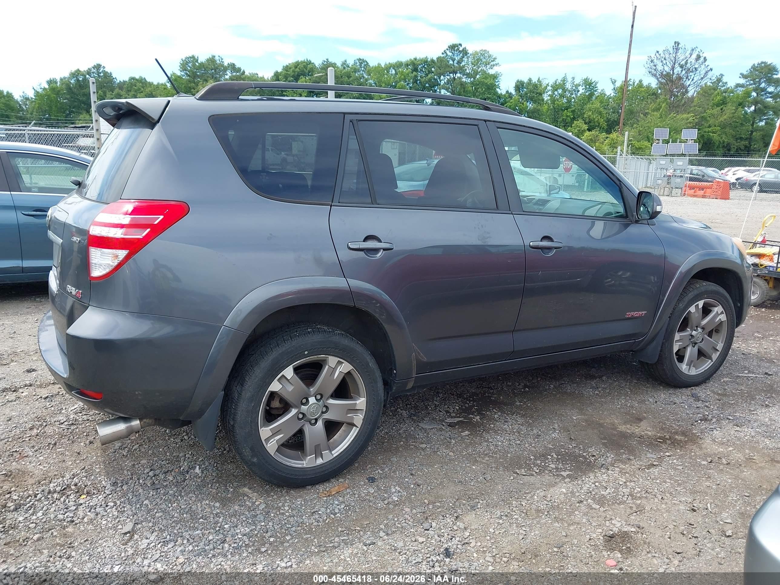2010 Toyota Rav4 Sport V6 Gray vin: JTMRK4DV2A5096992