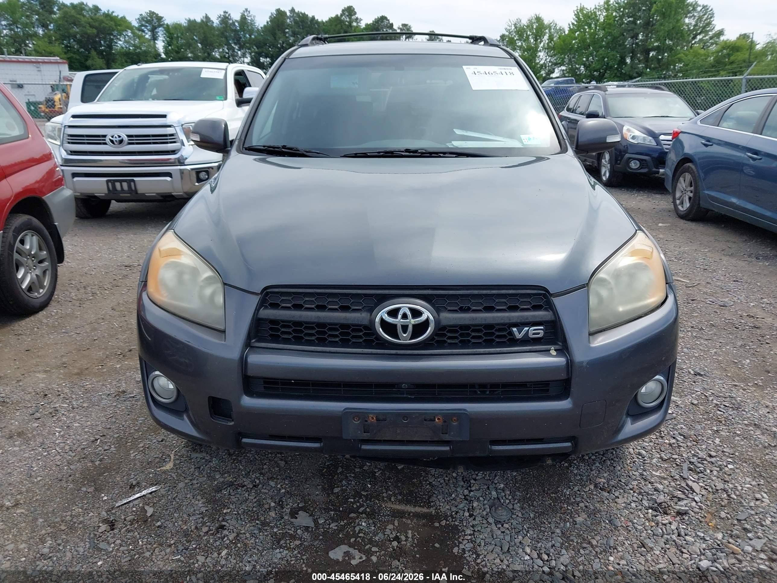 2010 Toyota Rav4 Sport V6 Gray vin: JTMRK4DV2A5096992