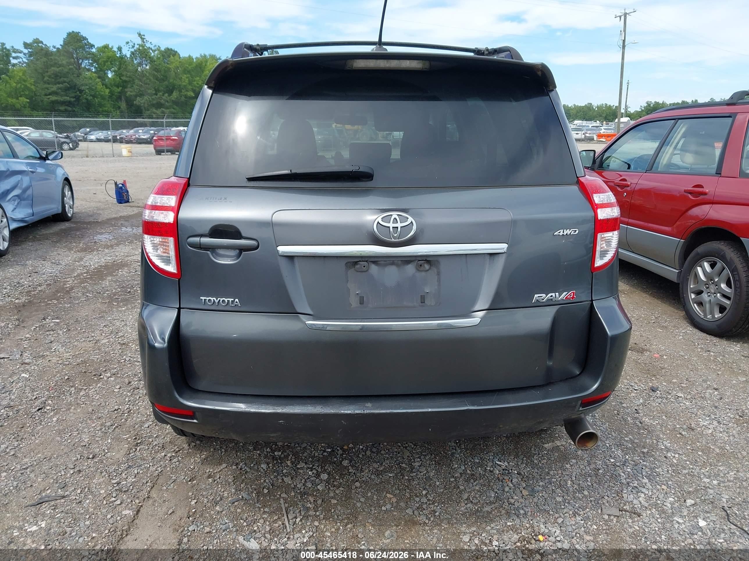 2010 Toyota Rav4 Sport V6 Gray vin: JTMRK4DV2A5096992
