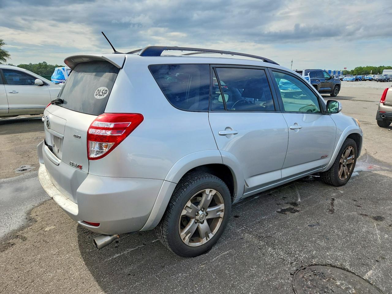 2011 Toyota Rav4 Sport Silver vin: JTMRK4DV2B5100413