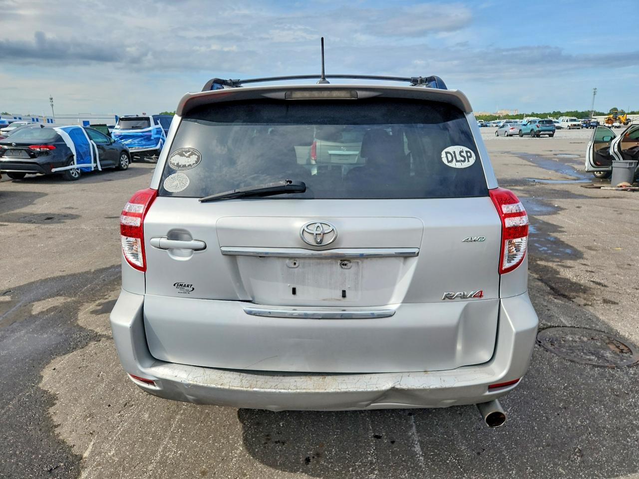 2011 Toyota Rav4 Sport Silver vin: JTMRK4DV2B5100413