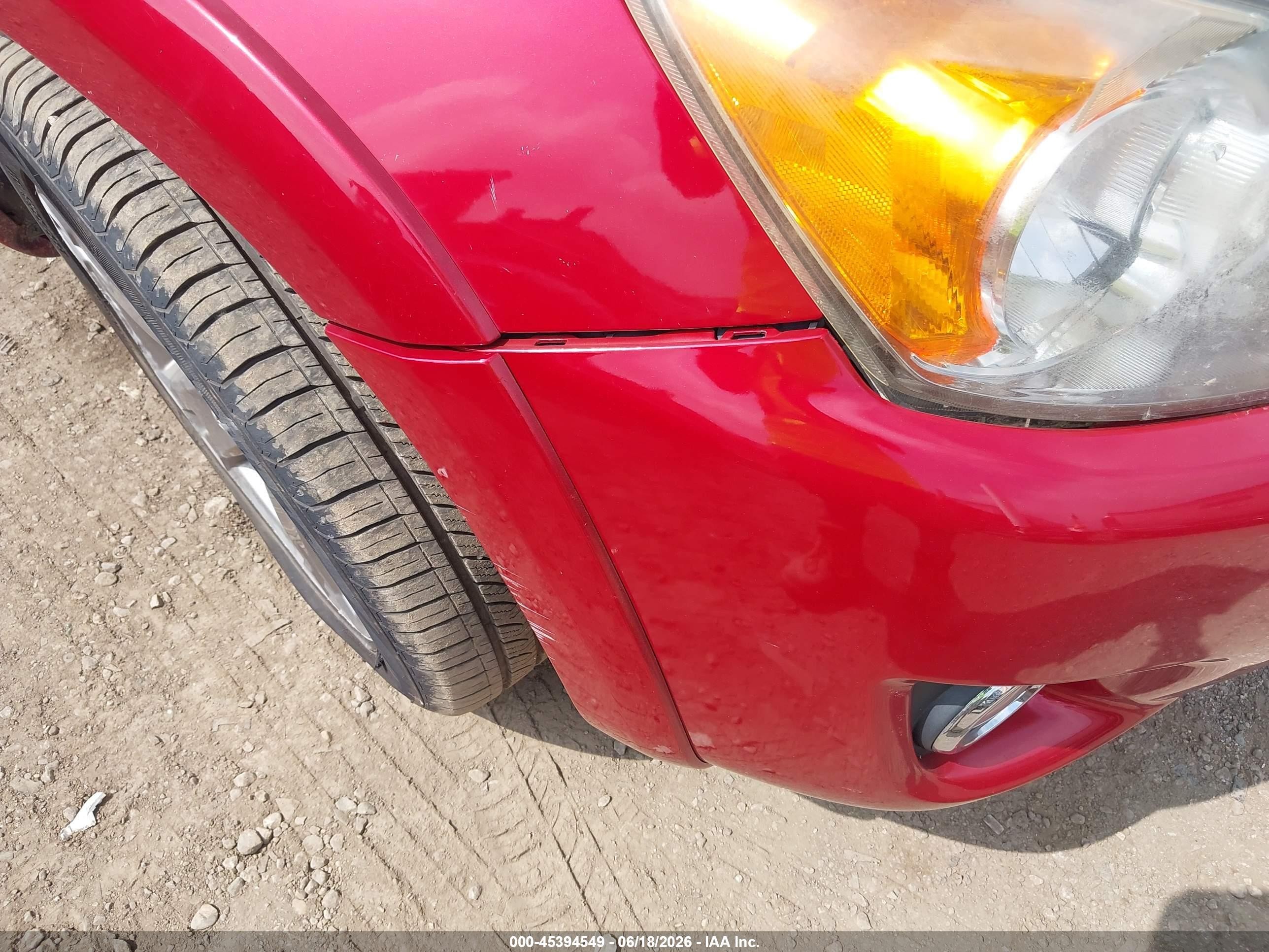 2012 Toyota Rav4 Sport V6 Red vin: JTMRK4DV2C5107900