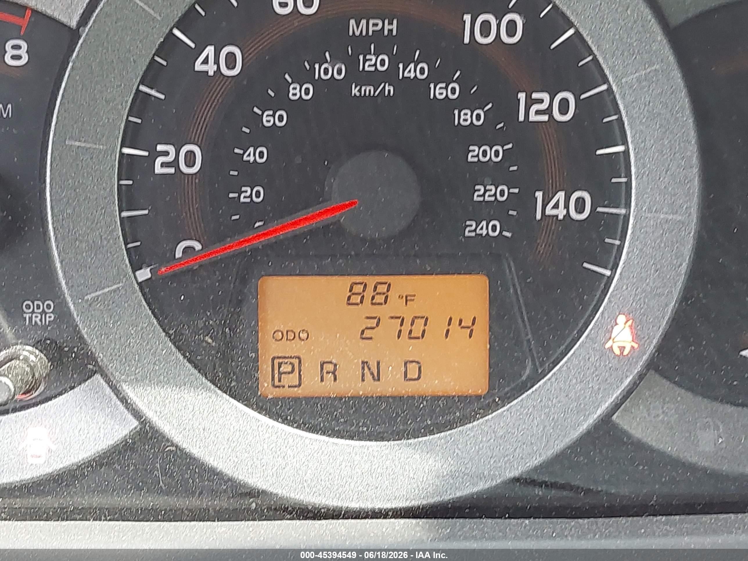 2012 Toyota Rav4 Sport V6 Red vin: JTMRK4DV2C5107900