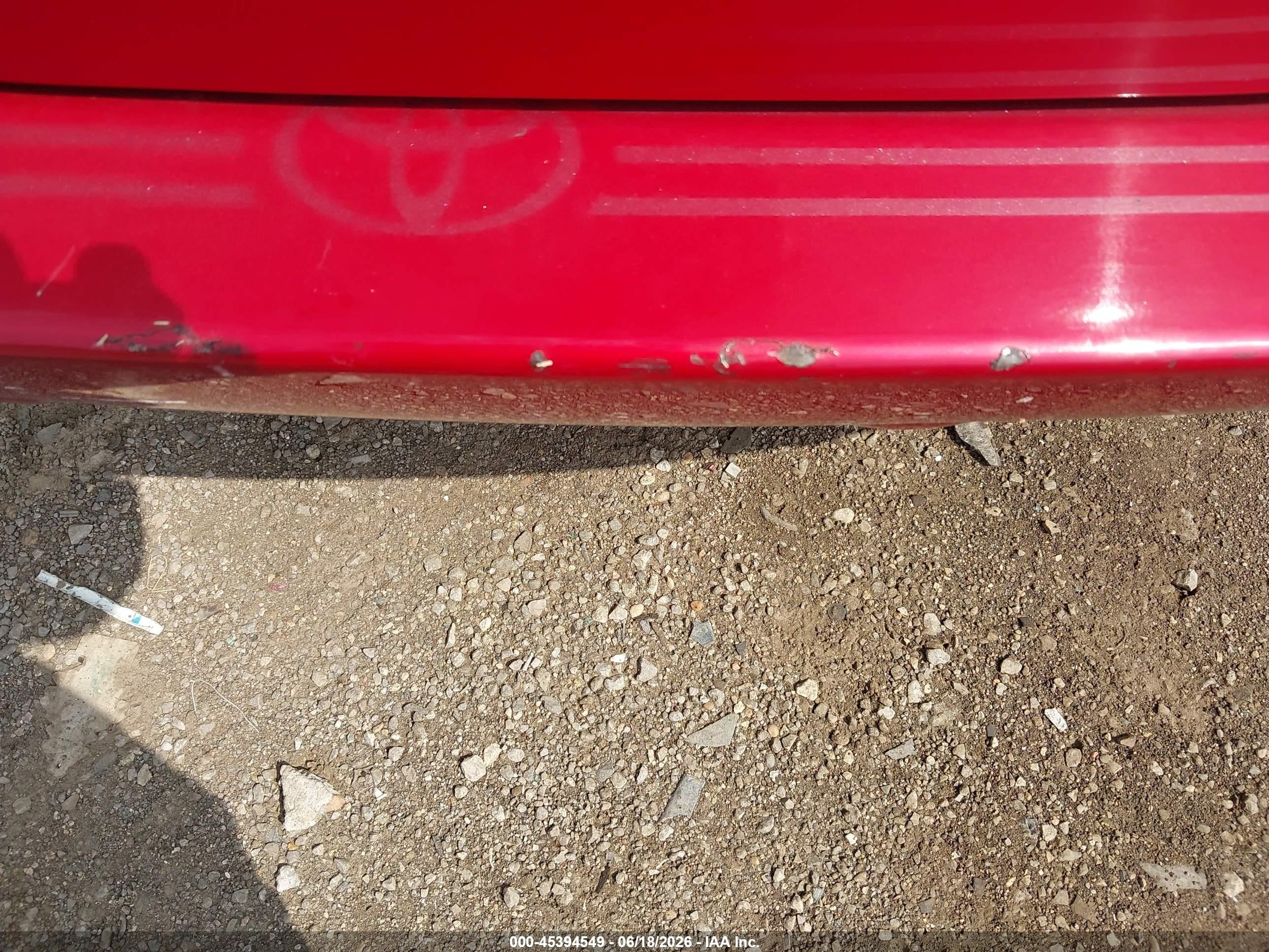 2012 Toyota Rav4 Sport V6 Red vin: JTMRK4DV2C5107900