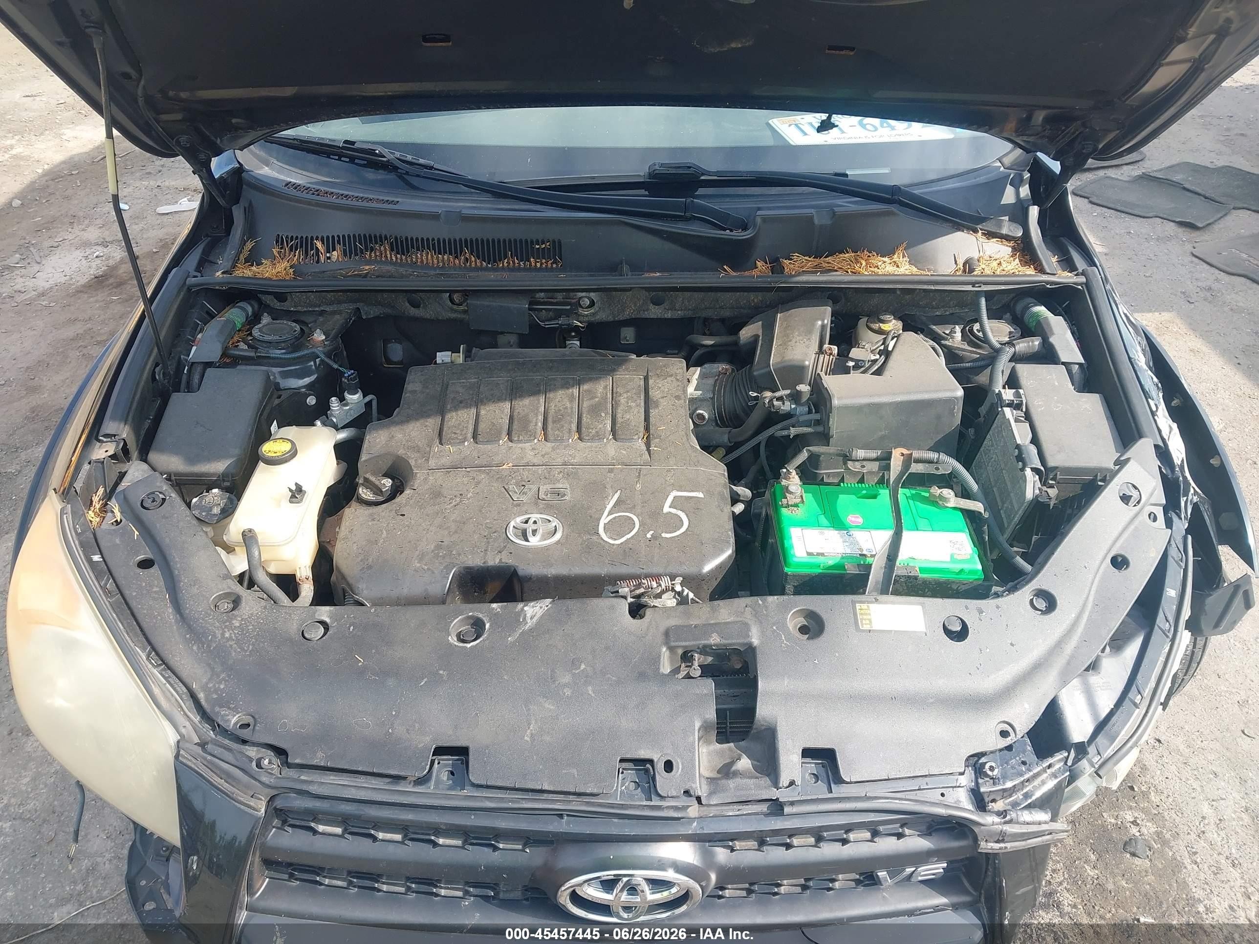 2011 Toyota Rav4 Sport V6 Black vin: JTMRK4DV3B5098946