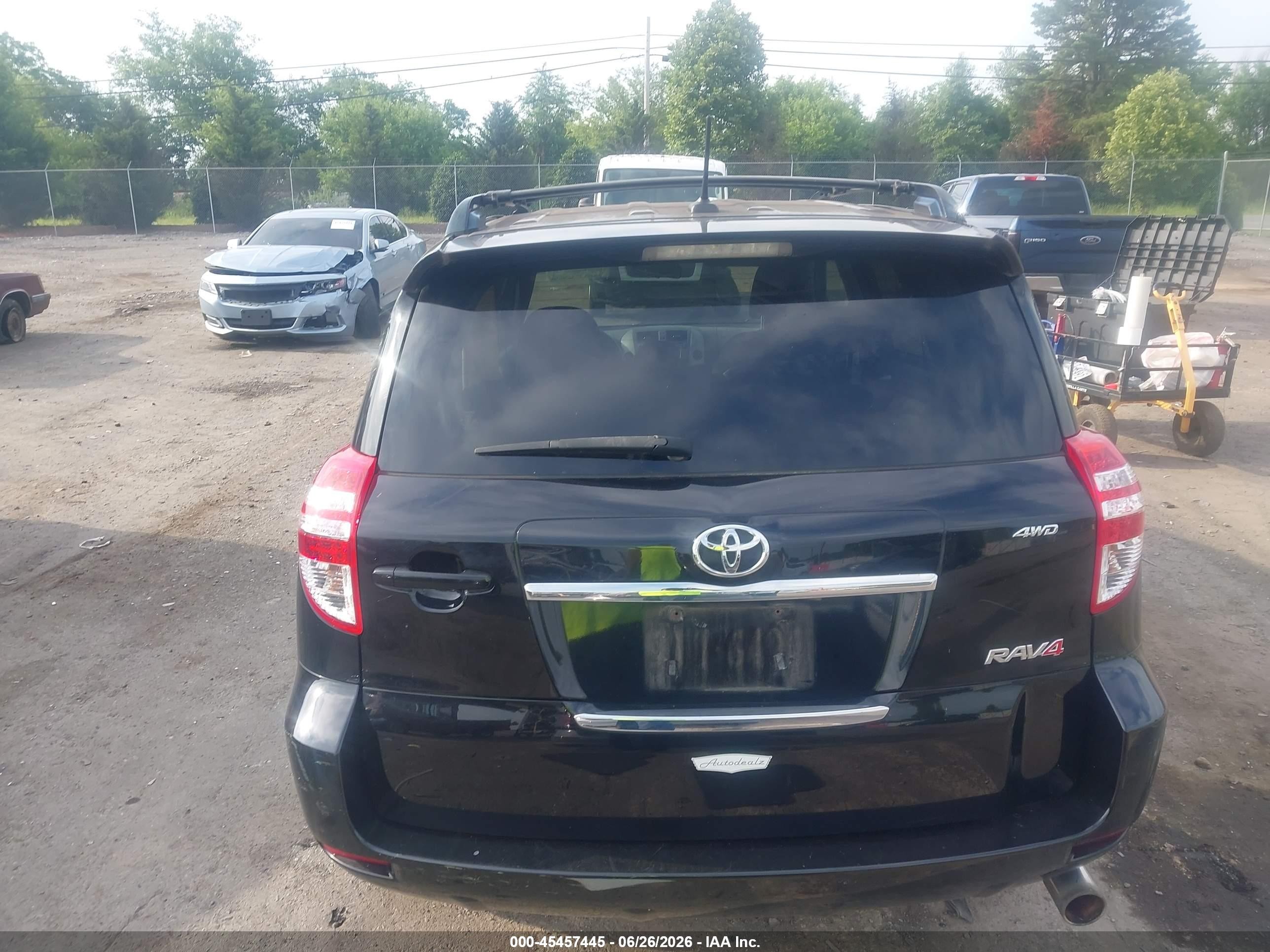 2011 Toyota Rav4 Sport V6 Black vin: JTMRK4DV3B5098946