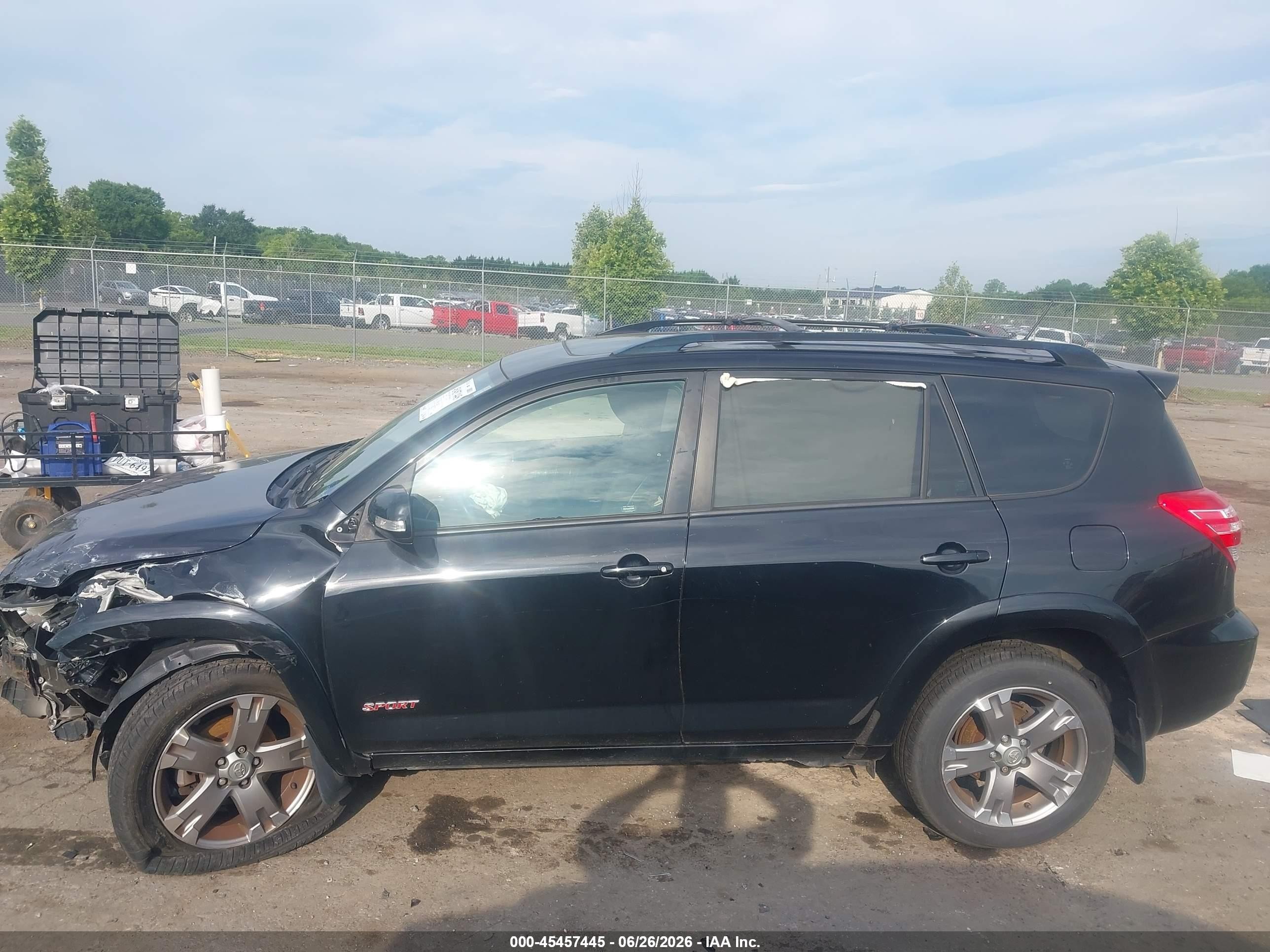 2011 Toyota Rav4 Sport V6 Black vin: JTMRK4DV3B5098946