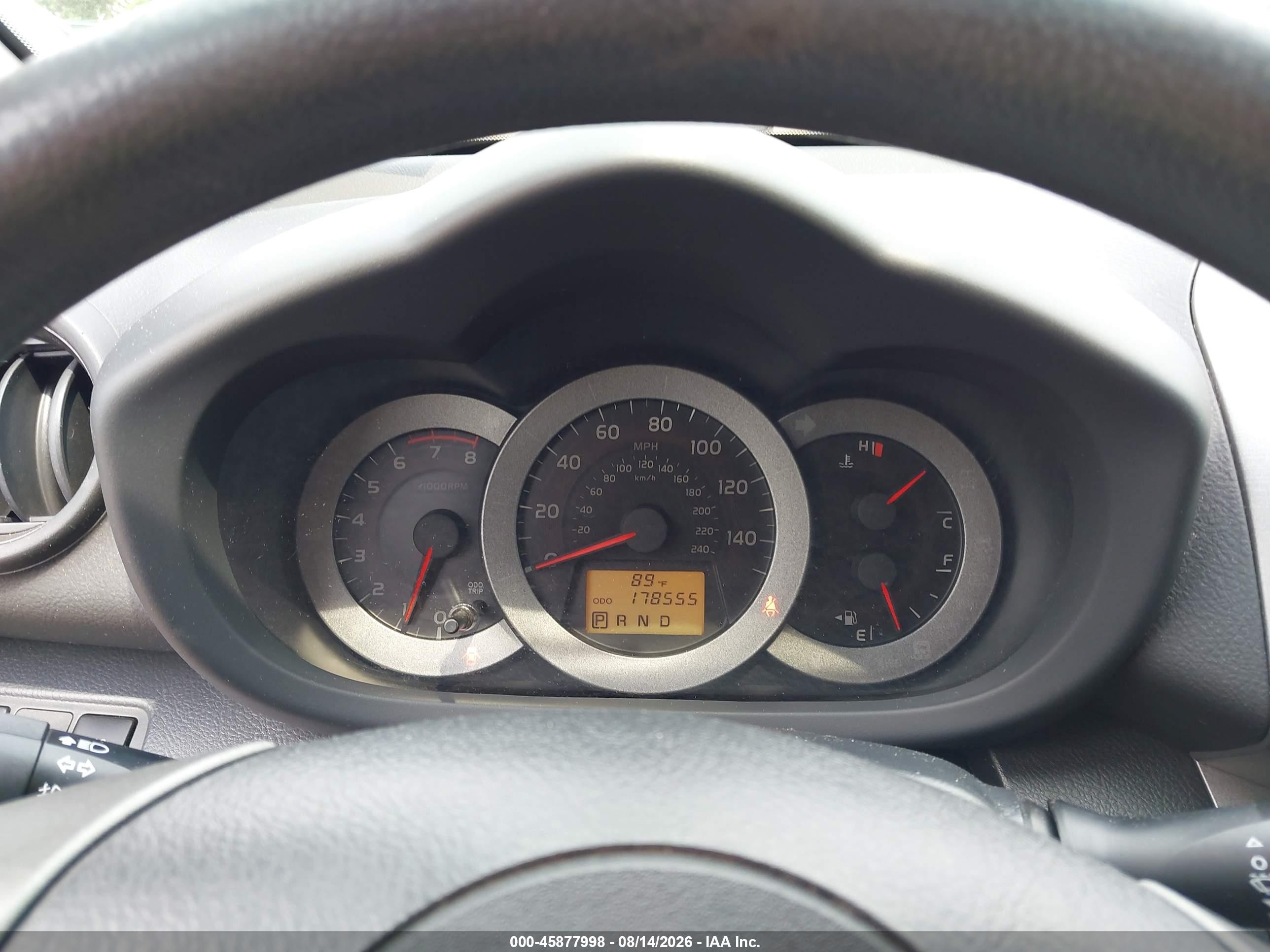 2011 Toyota Rav4 Sport V6 Red vin: JTMRK4DV3B5104342