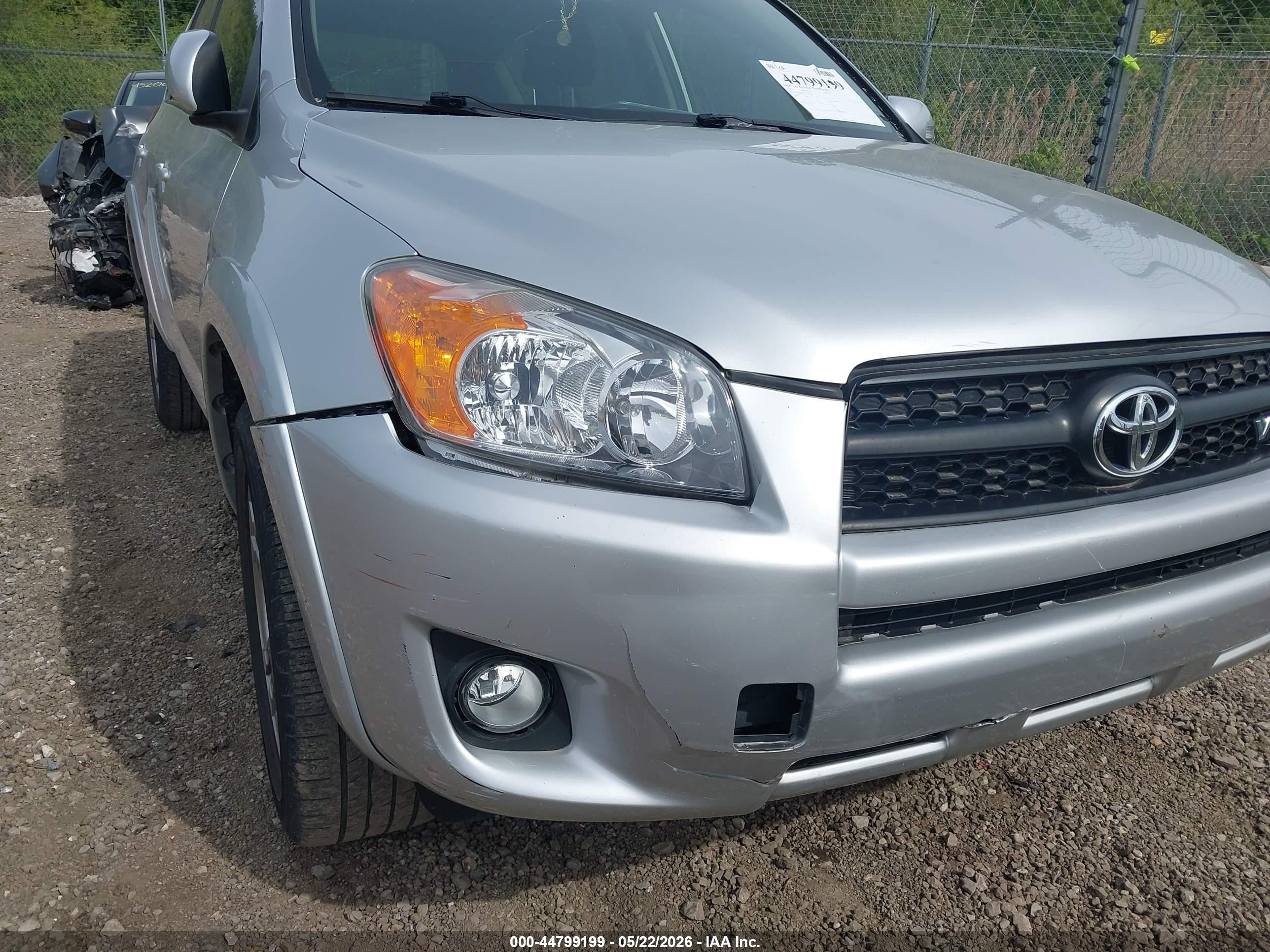 2012 Toyota Rav4 Sport V6 Silver vin: JTMRK4DV3C5109316