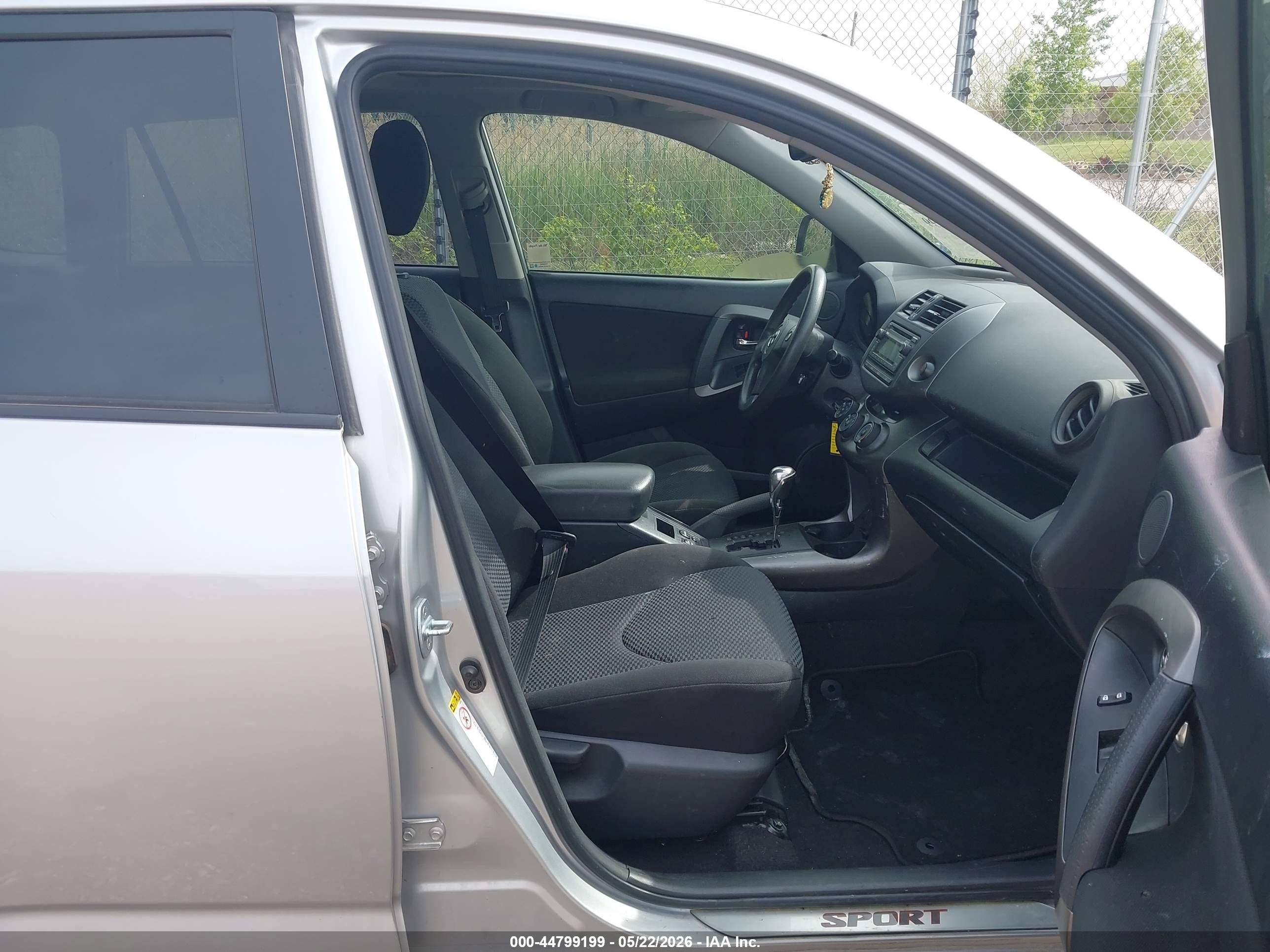2012 Toyota Rav4 Sport V6 Silver vin: JTMRK4DV3C5109316
