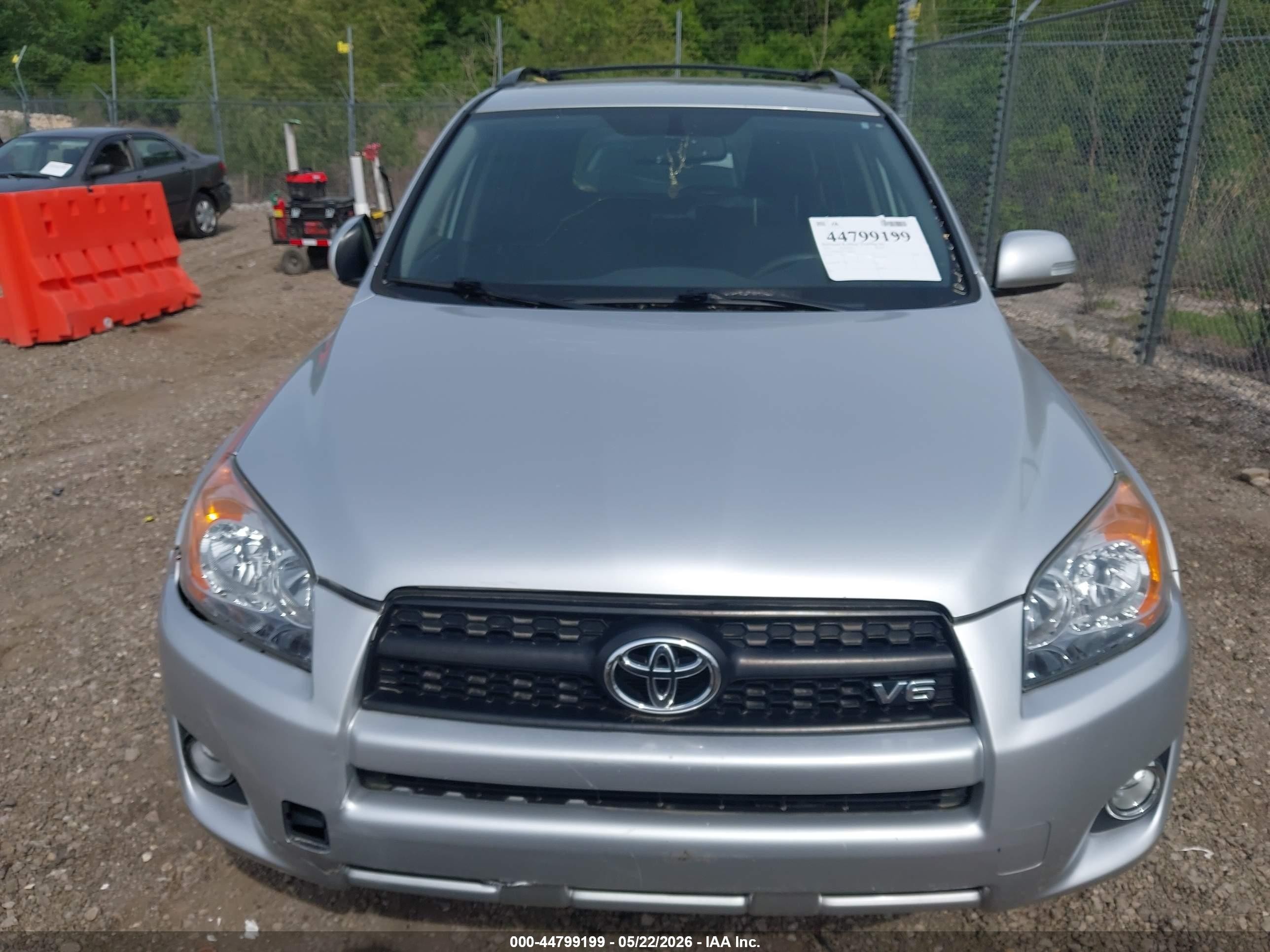 2012 Toyota Rav4 Sport V6 Silver vin: JTMRK4DV3C5109316