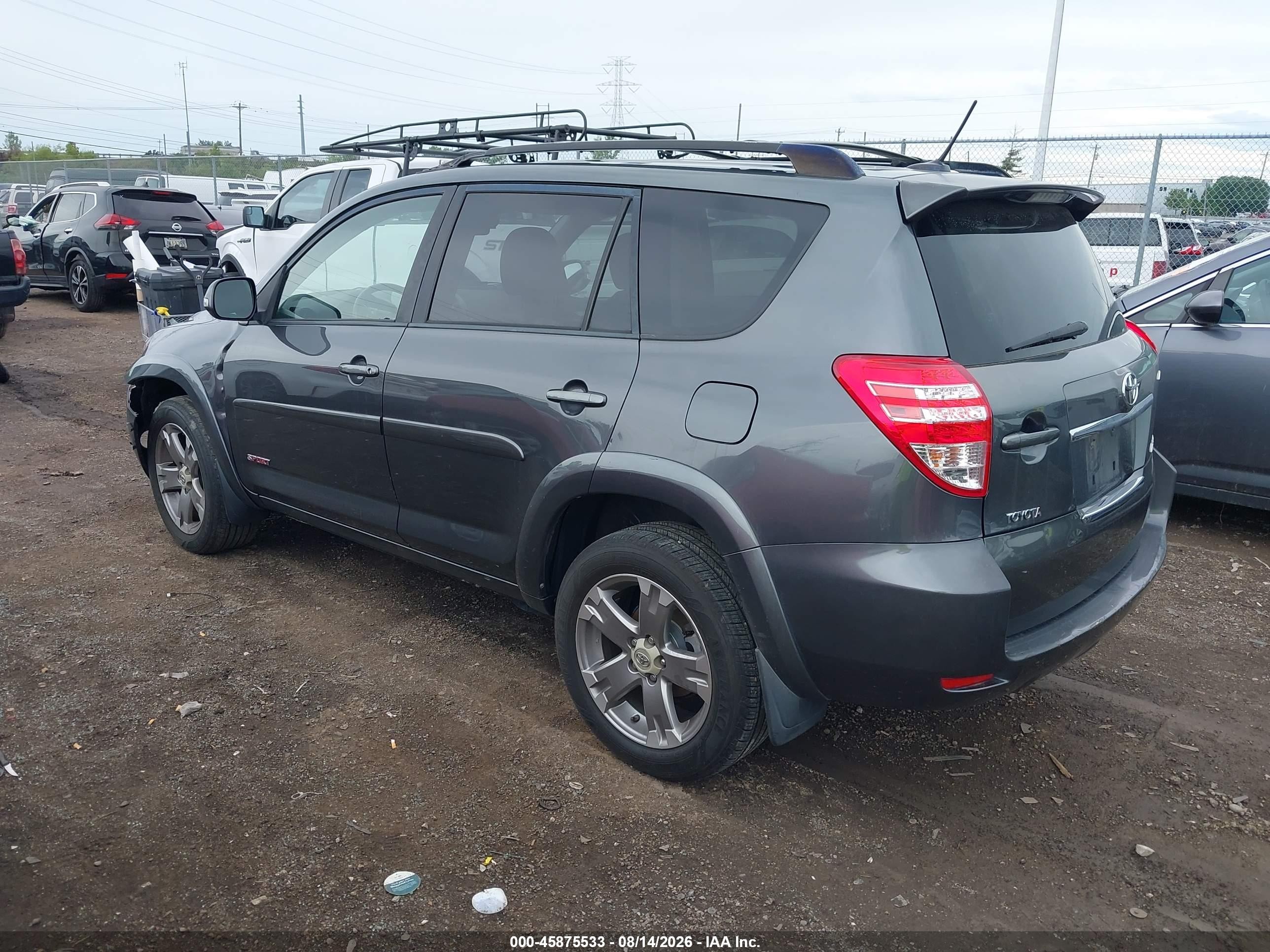 2010 Toyota Rav4 Sport V6 Gray vin: JTMRK4DV4A5095679