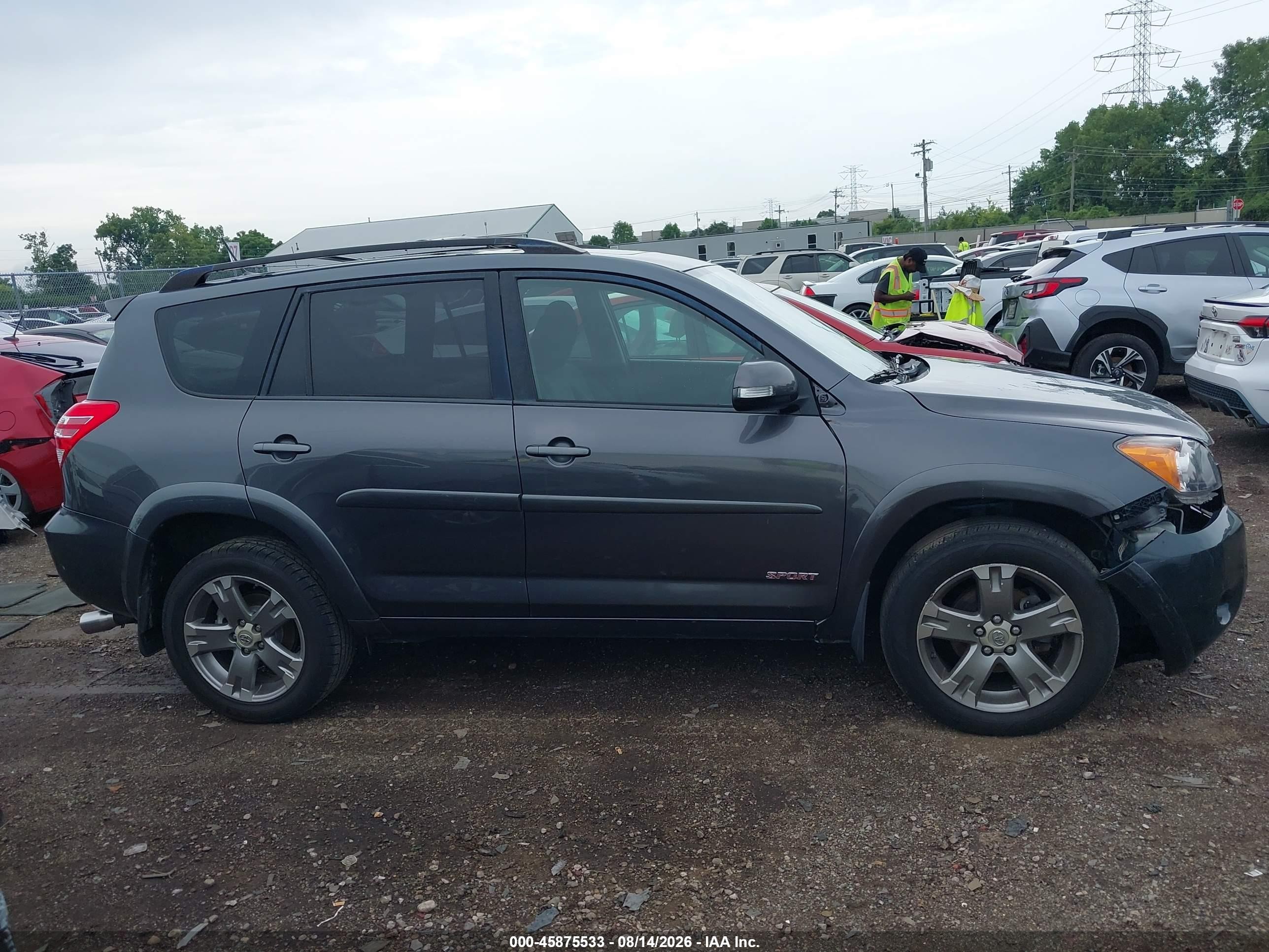2010 Toyota Rav4 Sport V6 Gray vin: JTMRK4DV4A5095679