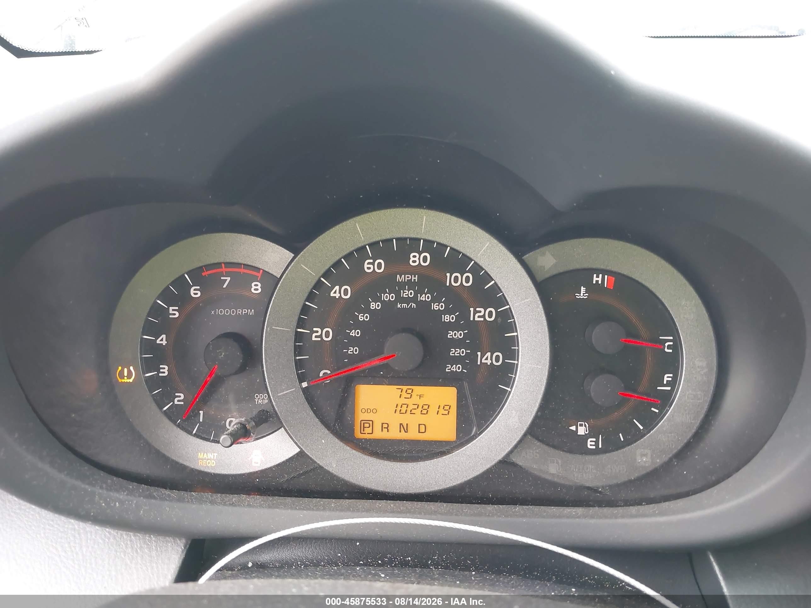 2010 Toyota Rav4 Sport V6 Gray vin: JTMRK4DV4A5095679