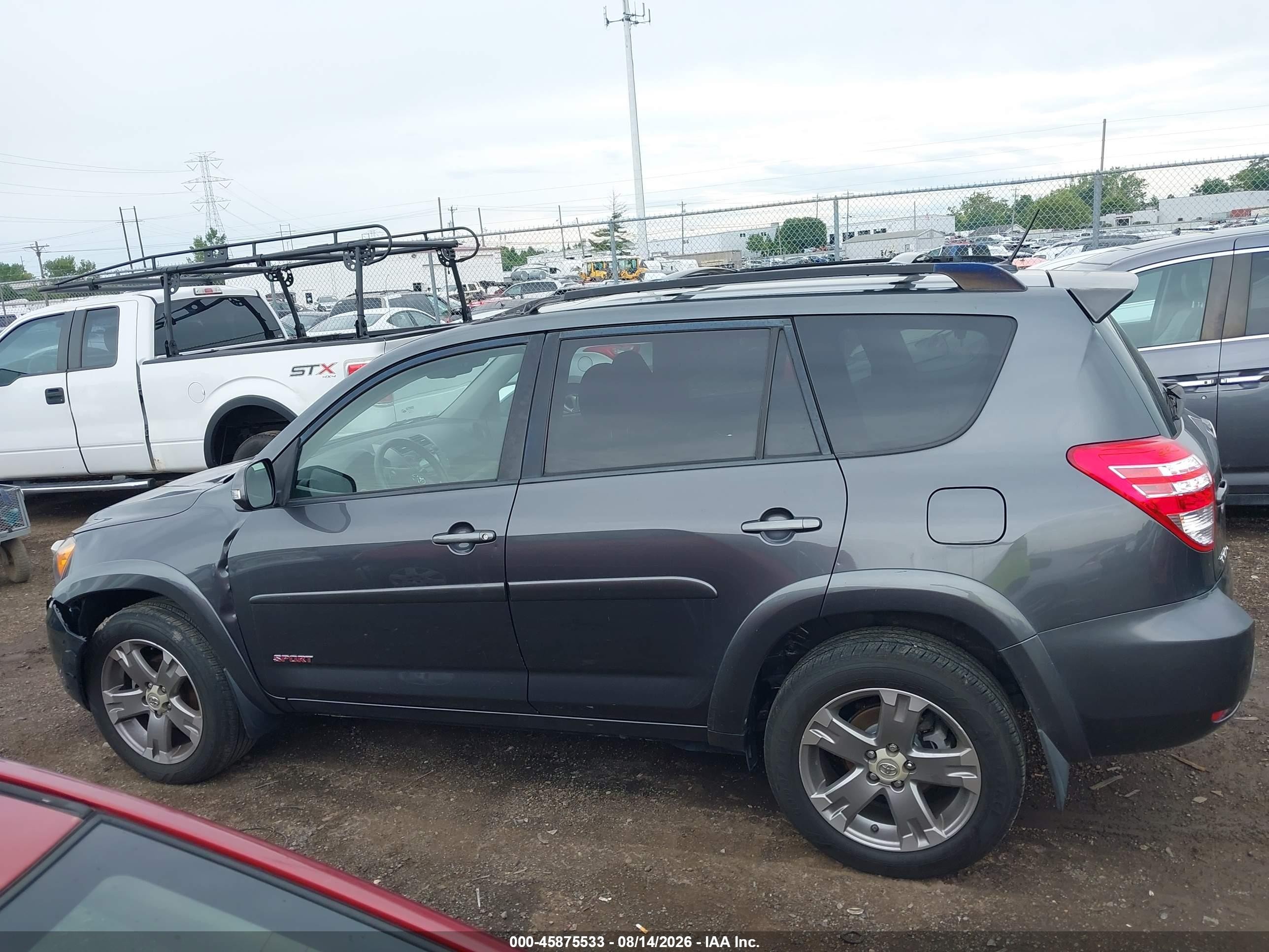 2010 Toyota Rav4 Sport V6 Gray vin: JTMRK4DV4A5095679