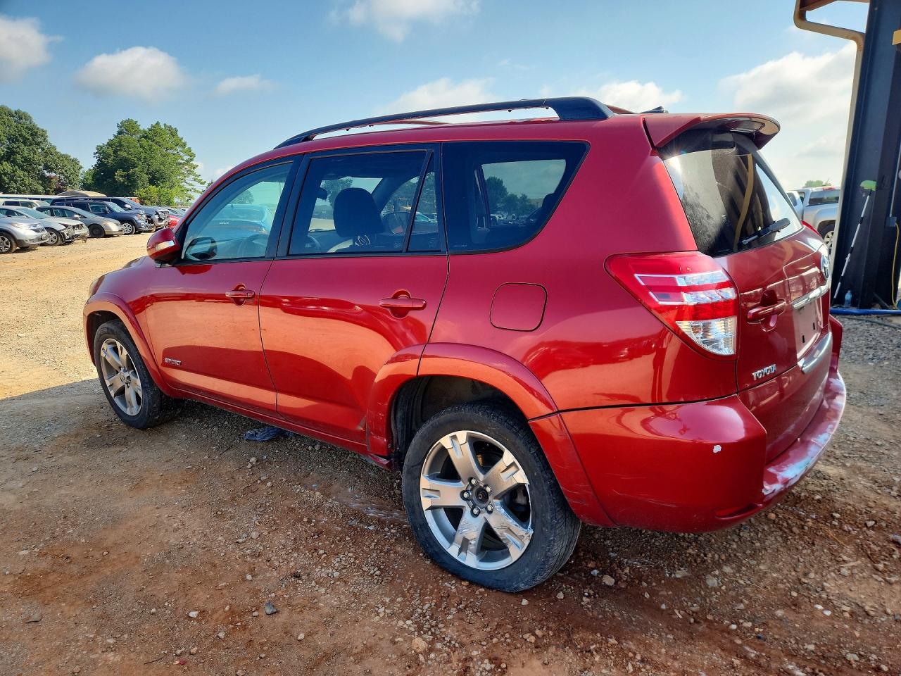 2010 Toyota Rav4 Sport Red vin: JTMRK4DV4A5096296