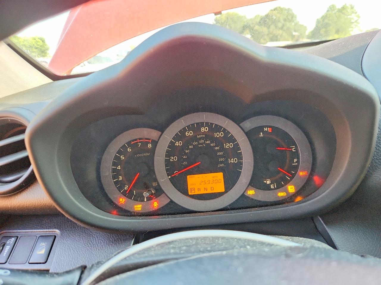 2010 Toyota Rav4 Sport Red vin: JTMRK4DV4A5096296