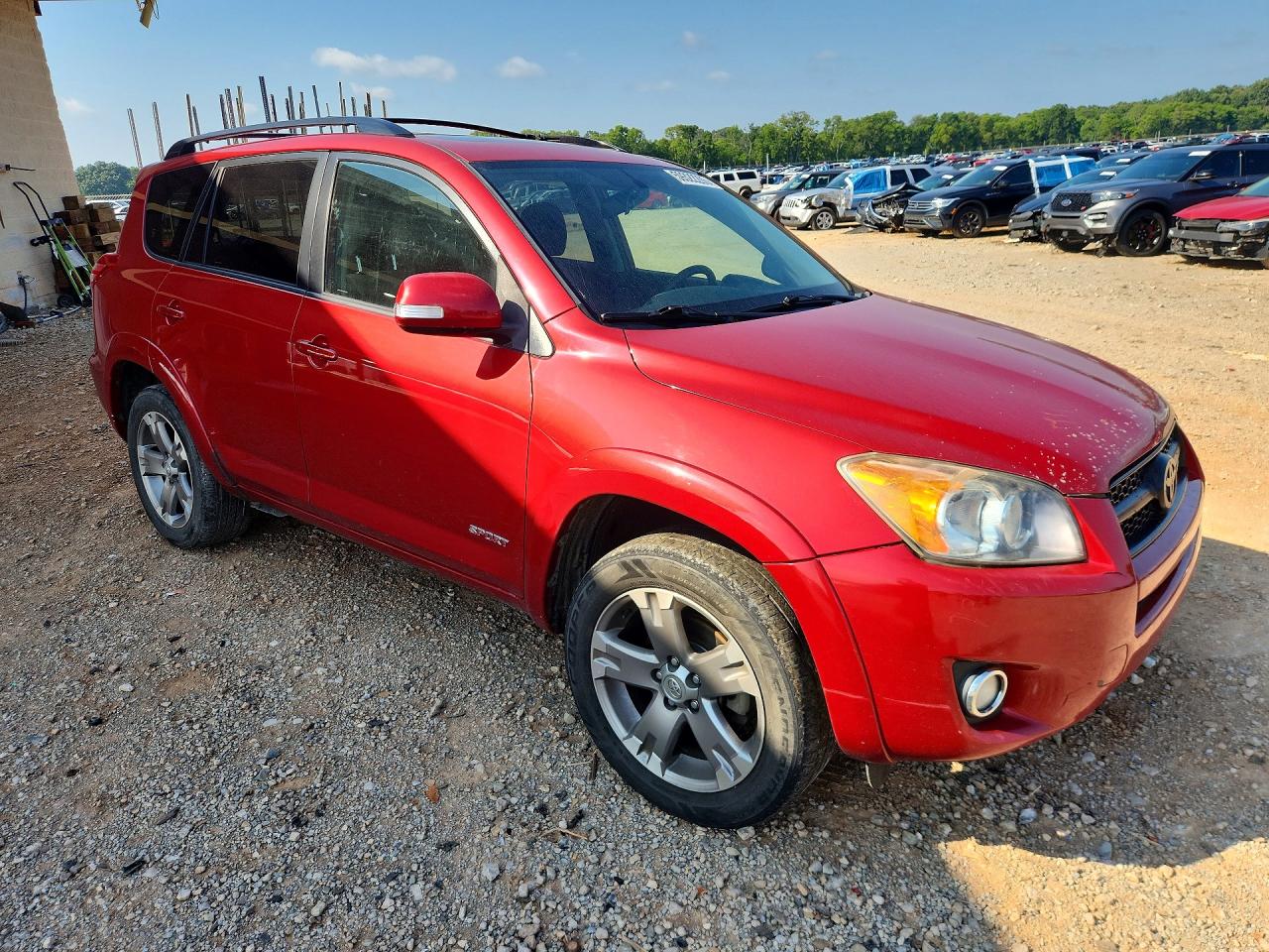2010 Toyota Rav4 Sport Red vin: JTMRK4DV4A5096296